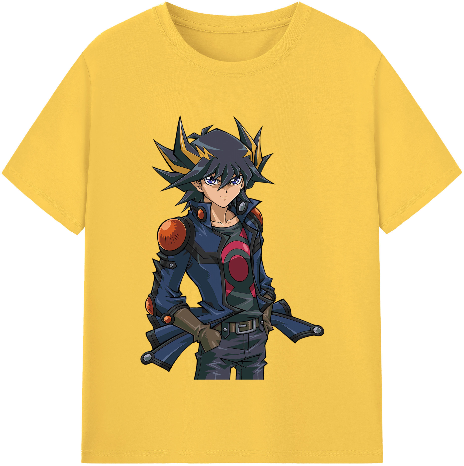 （画像用） 遊☆戯☆王 Yu-Gi-Oh! 綿100％半袖Tシャツ（フロントプリント）