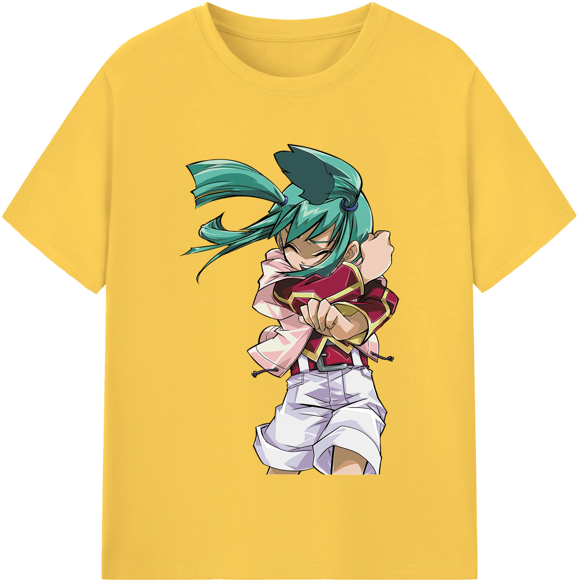 （画像用） 遊☆戯☆王 Yu-Gi-Oh! 綿100％半袖Tシャツ（フロントプリント）