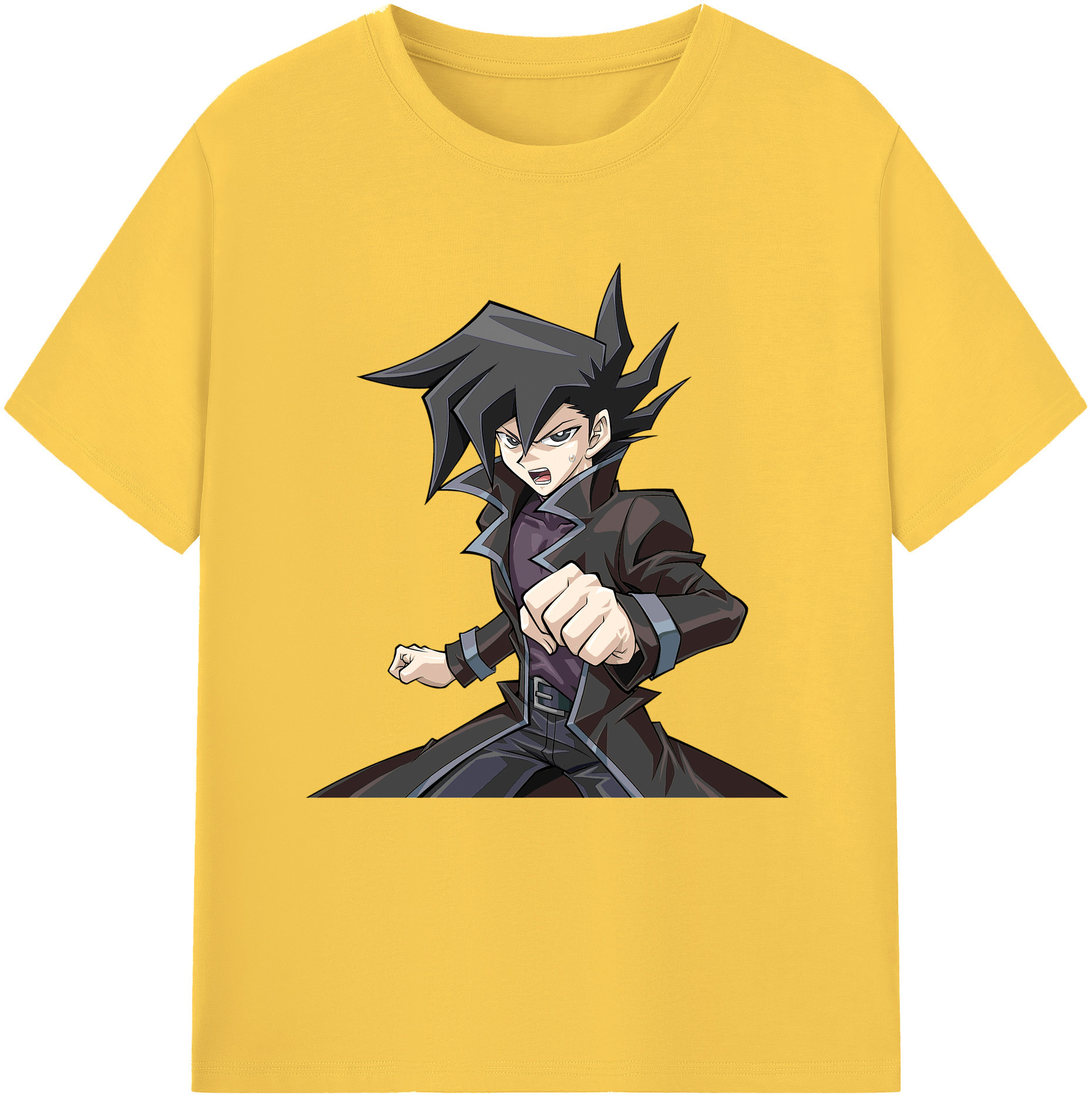 （画像用） 遊☆戯☆王 Yu-Gi-Oh! 綿100％半袖Tシャツ（フロントプリント）
