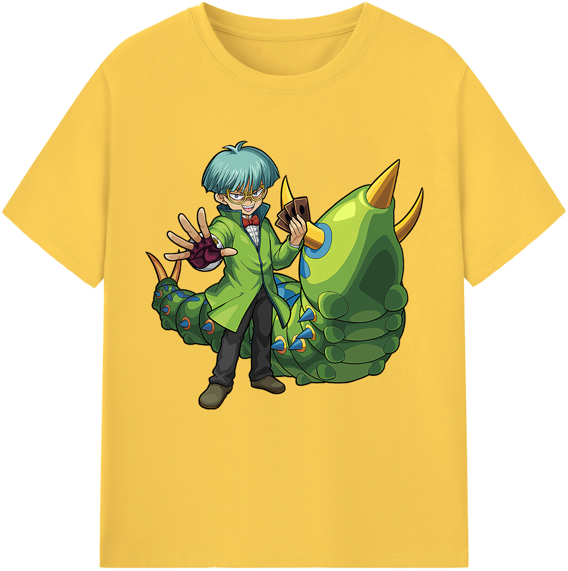 （画像用） 遊☆戯☆王 Yu-Gi-Oh! 綿100％半袖Tシャツ（フロントプリント）