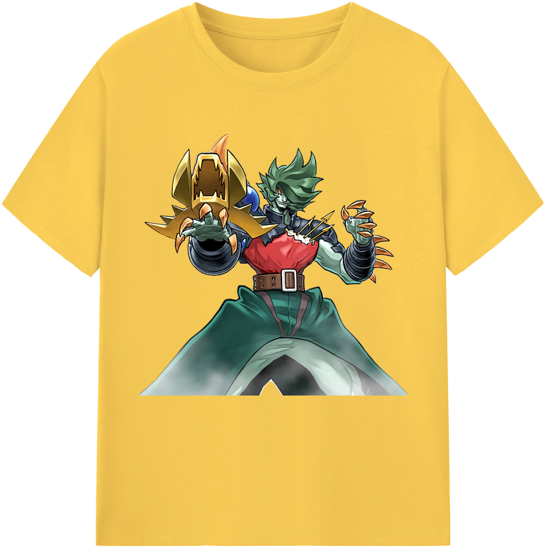 （画像用） 遊☆戯☆王 Yu-Gi-Oh! 綿100％半袖Tシャツ（フロントプリント）