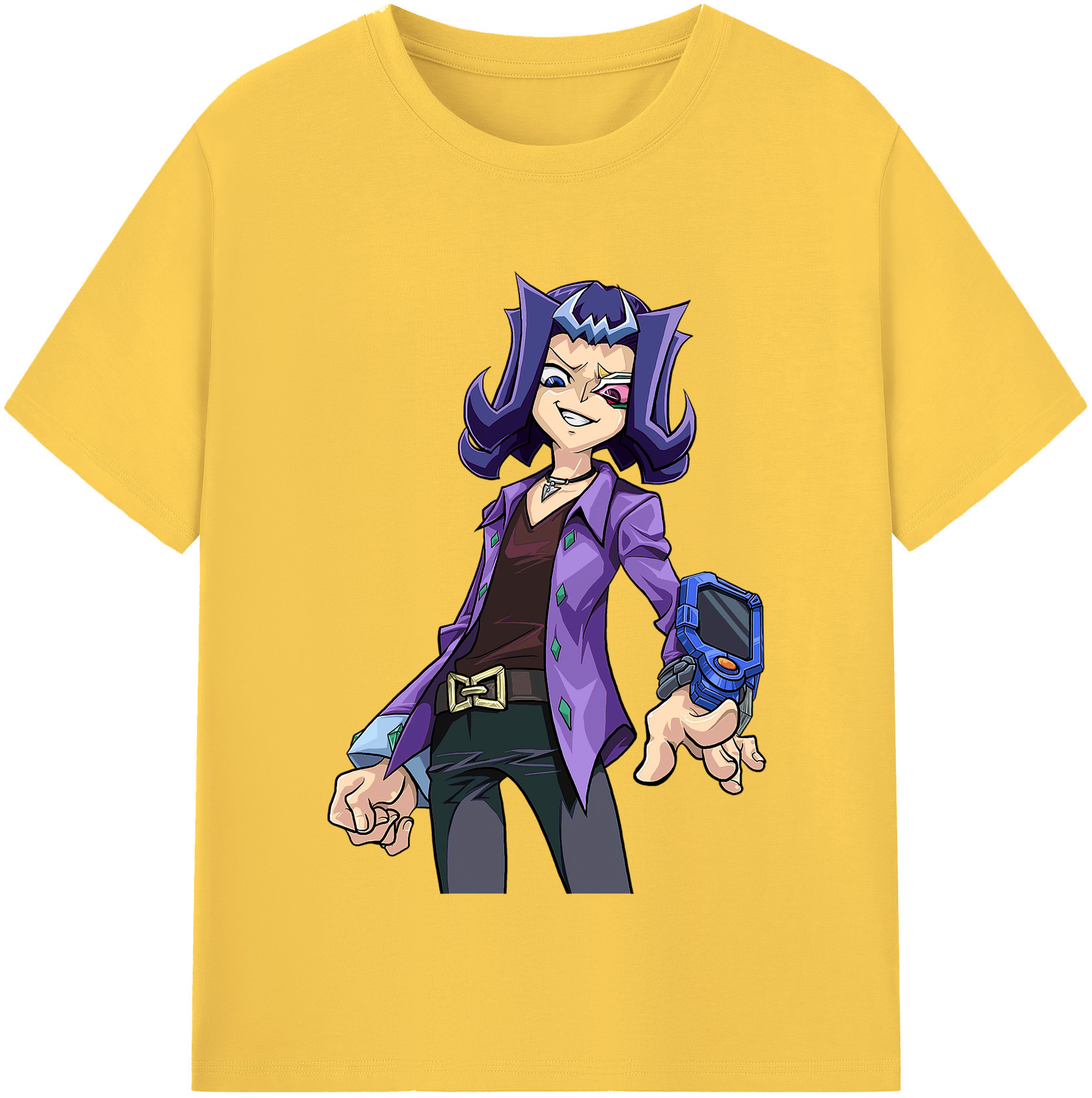 （画像用） 遊☆戯☆王 Yu-Gi-Oh! 綿100％半袖Tシャツ（フロントプリント）