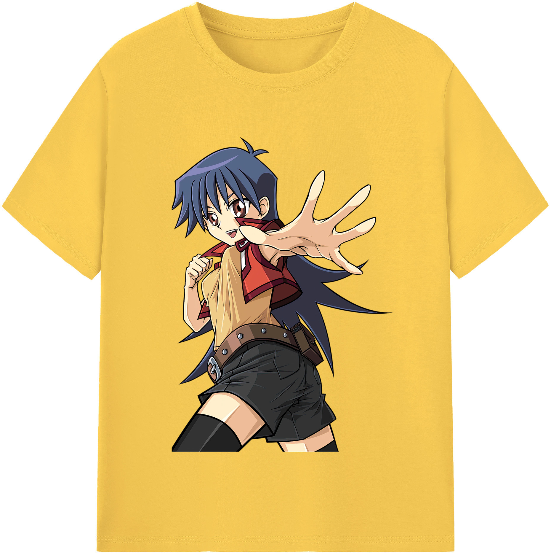 （画像用） 遊☆戯☆王 Yu-Gi-Oh! 綿100％半袖Tシャツ（フロントプリント）