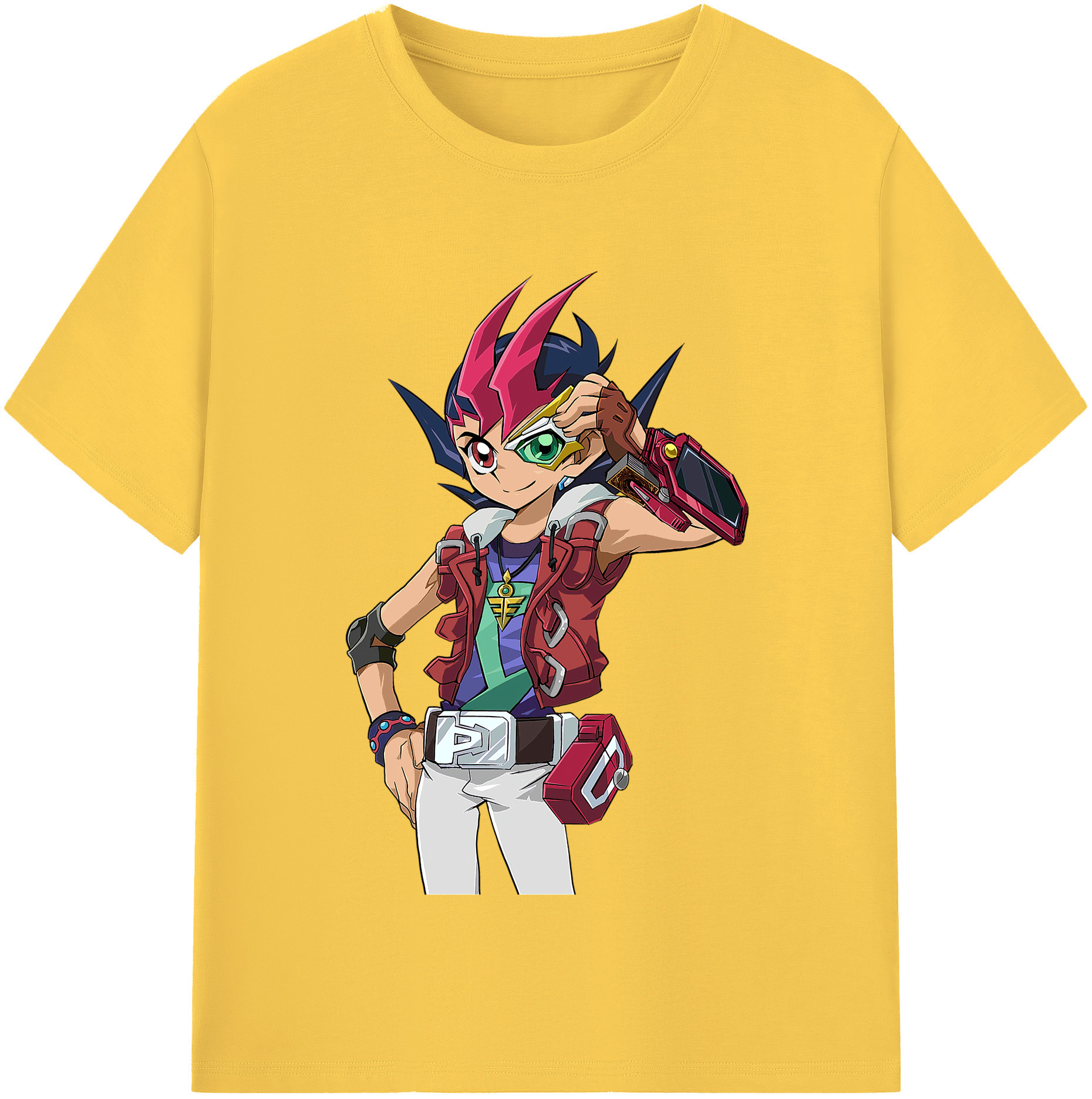 （画像用） 遊☆戯☆王 Yu-Gi-Oh! 綿100％半袖Tシャツ（フロントプリント）