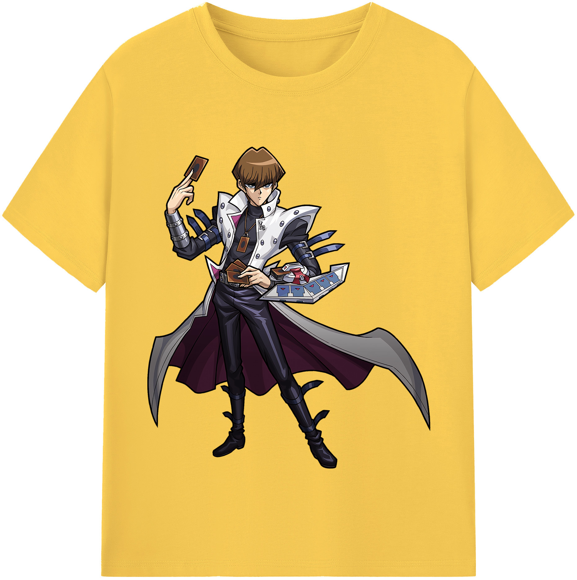 （画像用） 遊☆戯☆王 Yu-Gi-Oh! 綿100％半袖Tシャツ（フロントプリント）