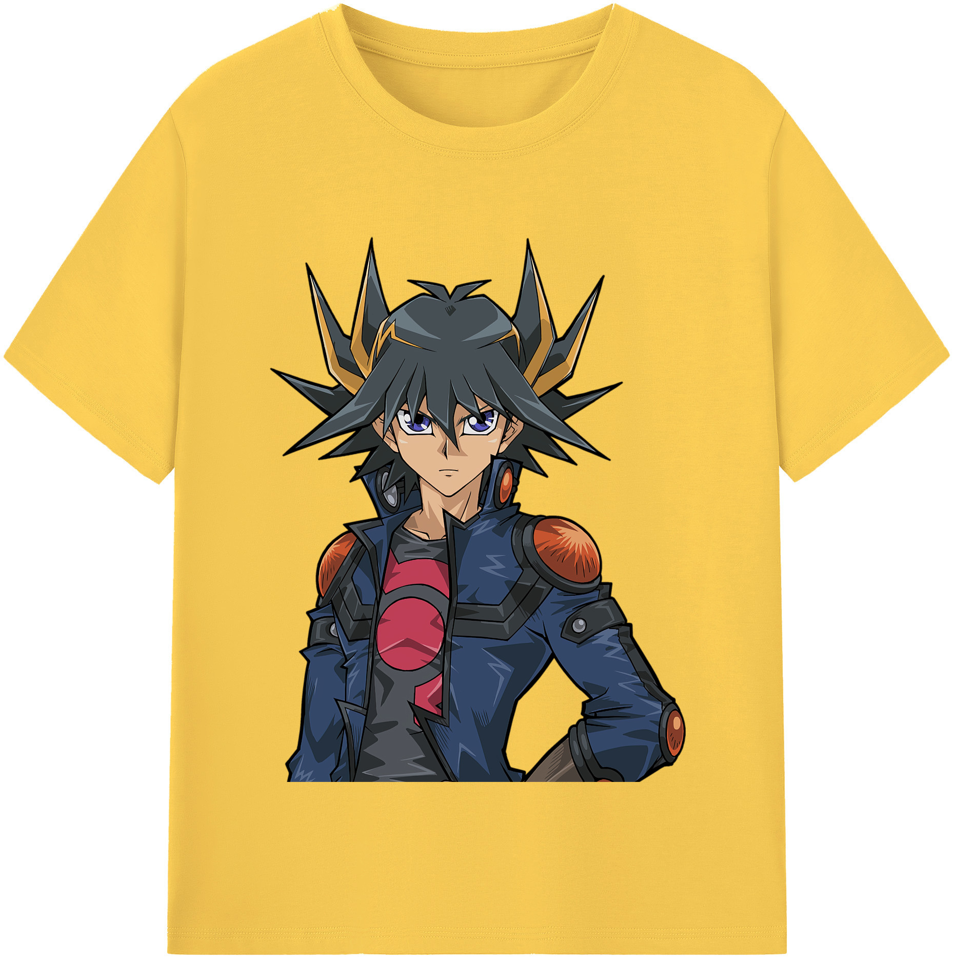 （画像用） 遊☆戯☆王 Yu-Gi-Oh! 綿100％半袖Tシャツ（フロントプリント）