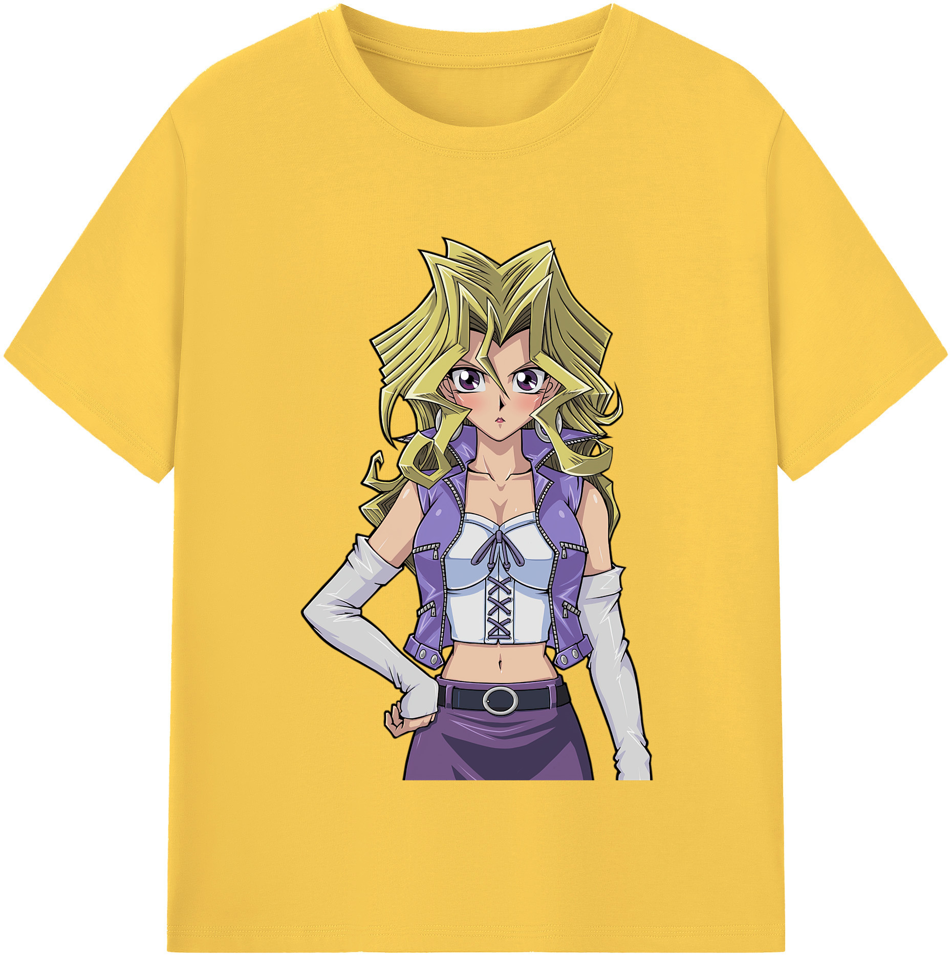（画像用） 遊☆戯☆王 Yu-Gi-Oh! 綿100％半袖Tシャツ（フロントプリント）