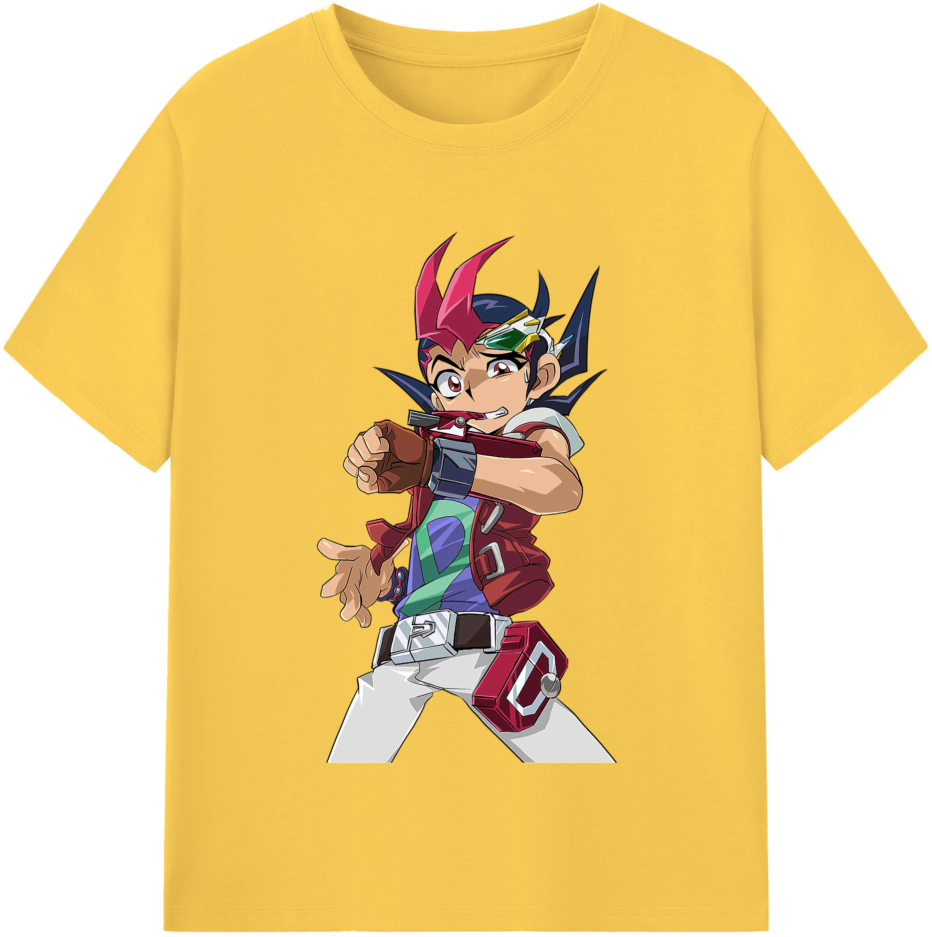 （画像用） 遊☆戯☆王 Yu-Gi-Oh! 綿100％半袖Tシャツ（フロントプリント）