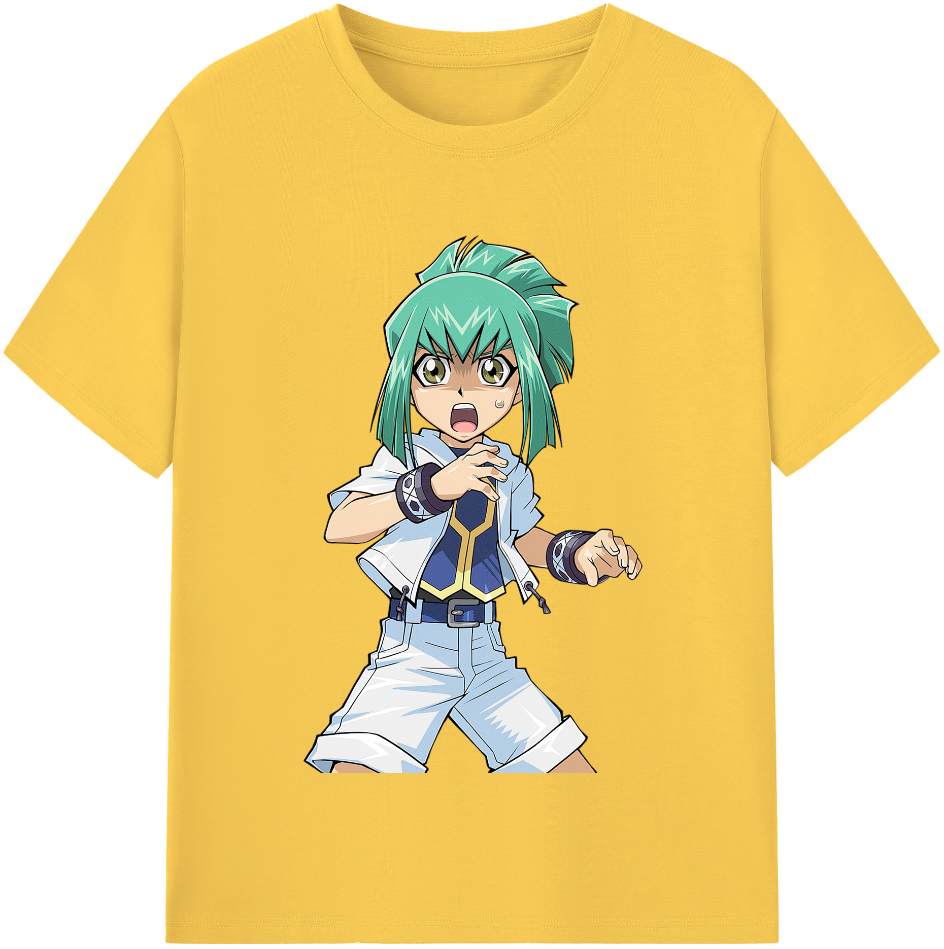 （画像用） 遊☆戯☆王 Yu-Gi-Oh! 綿100％半袖Tシャツ（フロントプリント）
