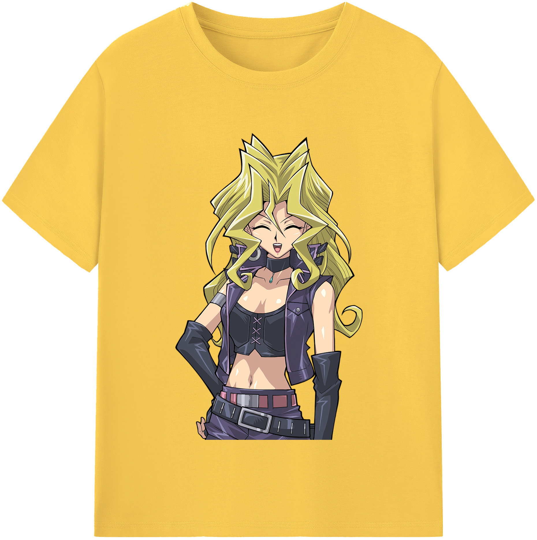 （画像用） 遊☆戯☆王 Yu-Gi-Oh! 綿100％半袖Tシャツ（フロントプリント）
