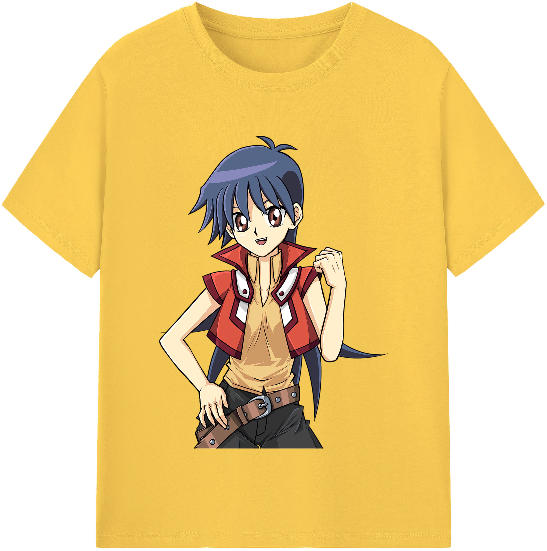 （画像用） 遊☆戯☆王 Yu-Gi-Oh! 綿100％半袖Tシャツ（フロントプリント）