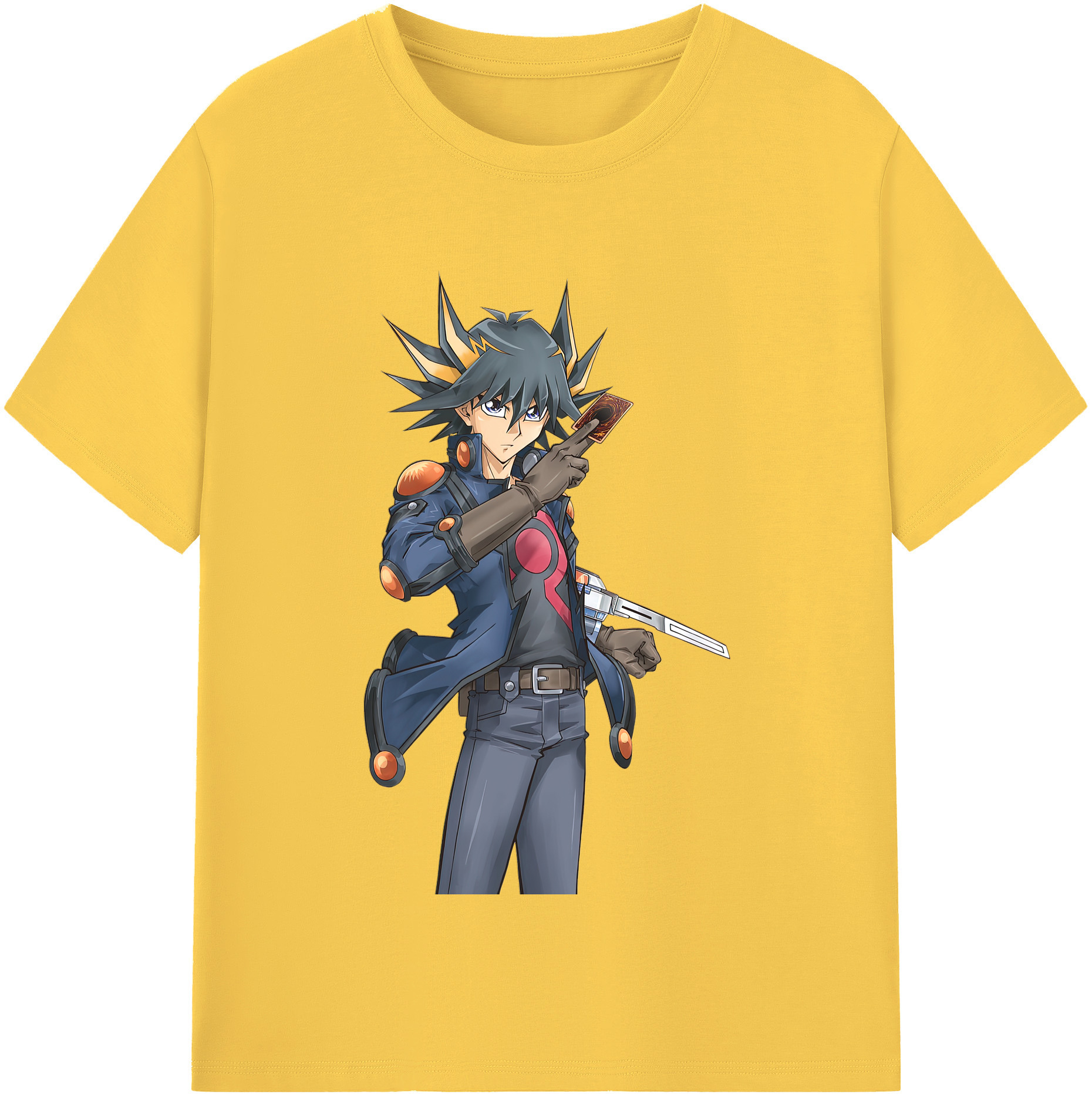 （画像用） 遊☆戯☆王 Yu-Gi-Oh! 綿100％半袖Tシャツ（フロントプリント）