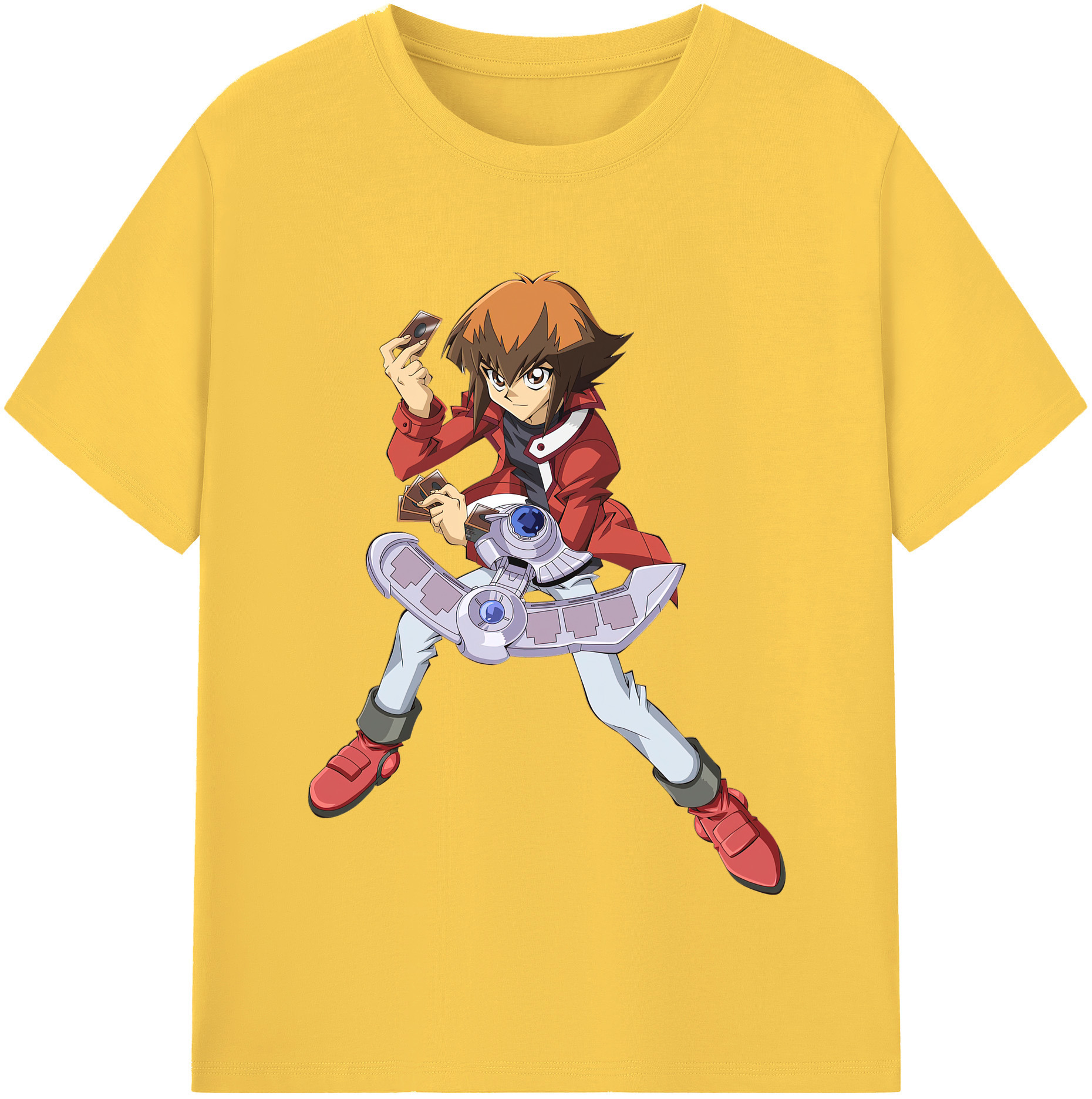（画像用） 遊☆戯☆王 Yu-Gi-Oh! 綿100％半袖Tシャツ（フロントプリント）