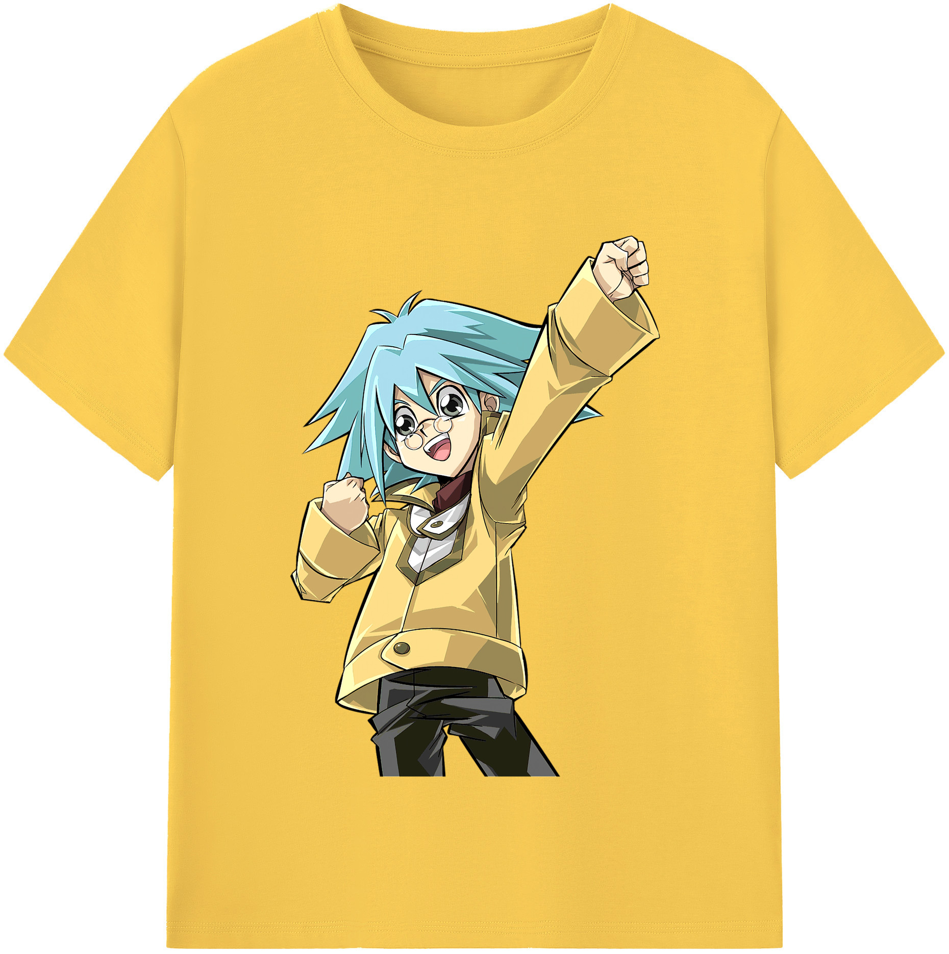 （画像用） 遊☆戯☆王 Yu-Gi-Oh! 綿100％半袖Tシャツ（フロントプリント）