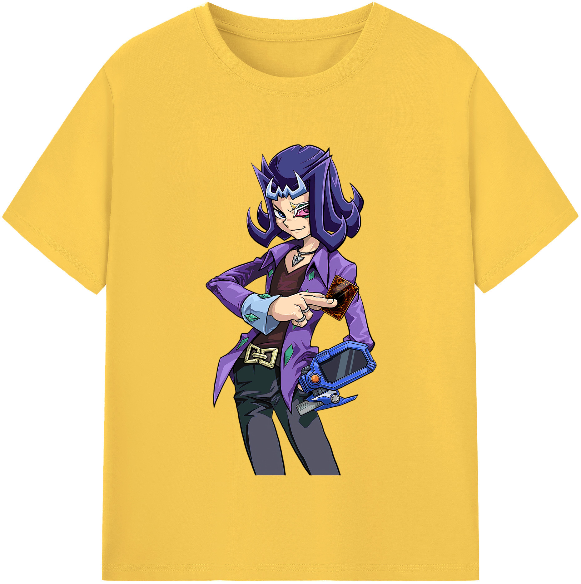 （画像用） 遊☆戯☆王 Yu-Gi-Oh! 綿100％半袖Tシャツ（フロントプリント）