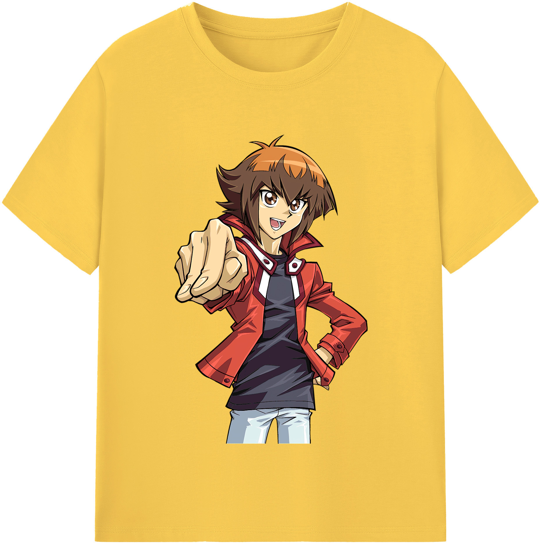 （画像用） 遊☆戯☆王 Yu-Gi-Oh! 綿100％半袖Tシャツ（フロントプリント）