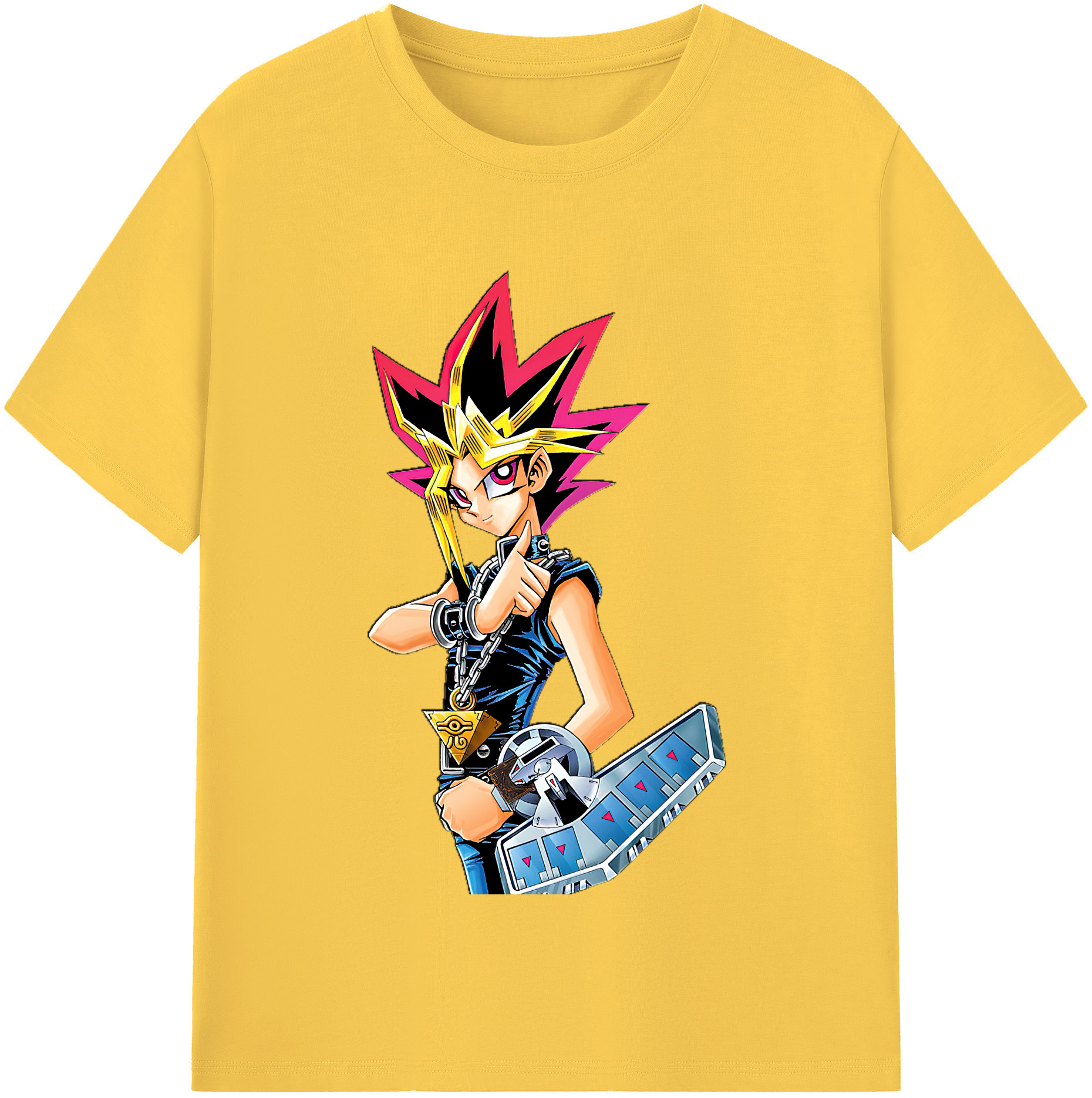 （画像用） 遊☆戯☆王 Yu-Gi-Oh! 綿100％半袖Tシャツ（フロントプリント）