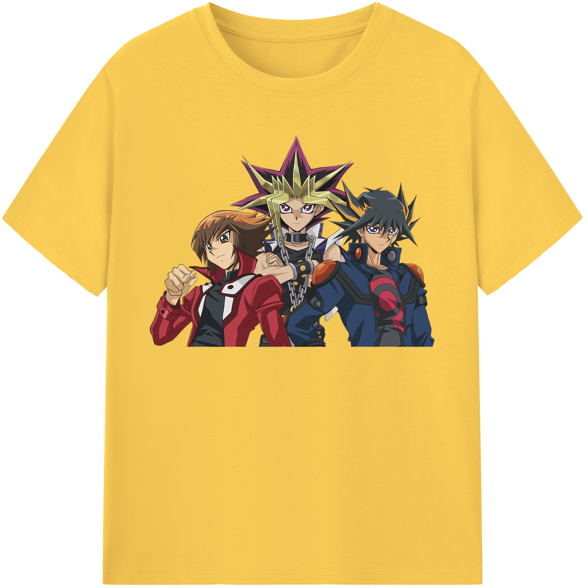（画像用） 遊☆戯☆王 Yu-Gi-Oh! 綿100％半袖Tシャツ（フロントプリント）