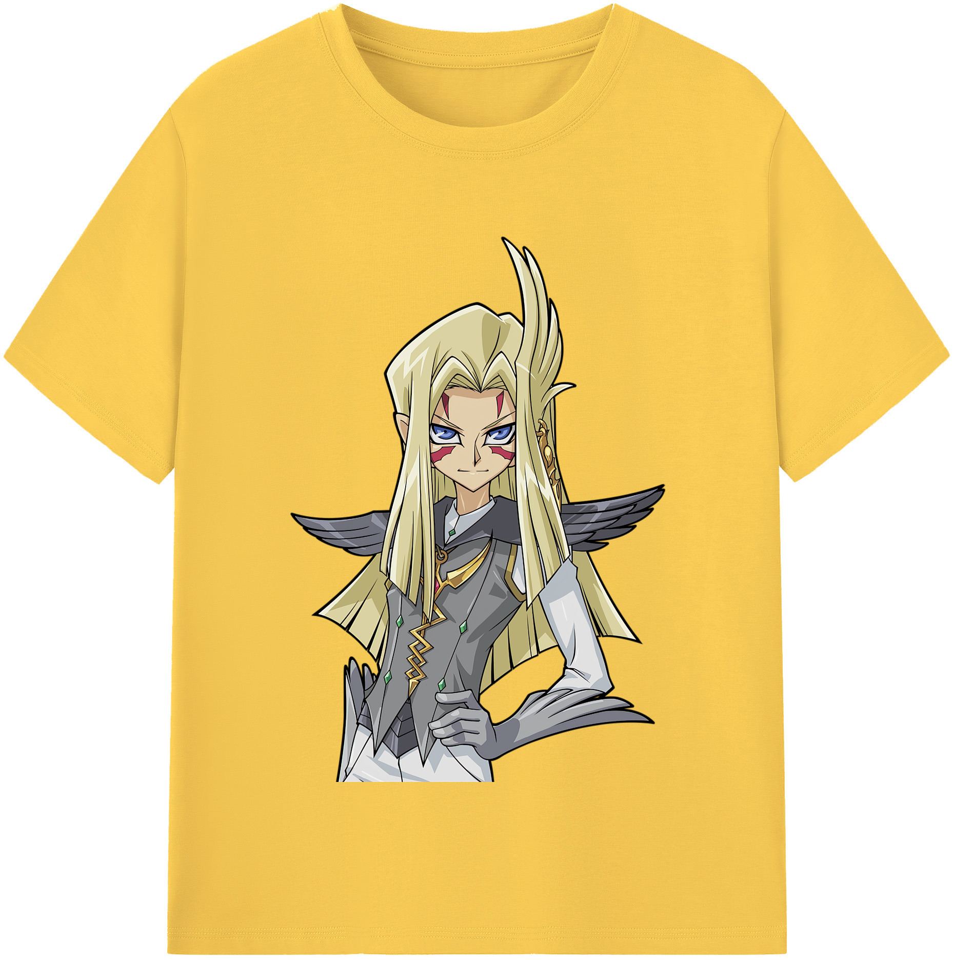 （画像用） 遊☆戯☆王 Yu-Gi-Oh! 綿100％半袖Tシャツ（フロントプリント）