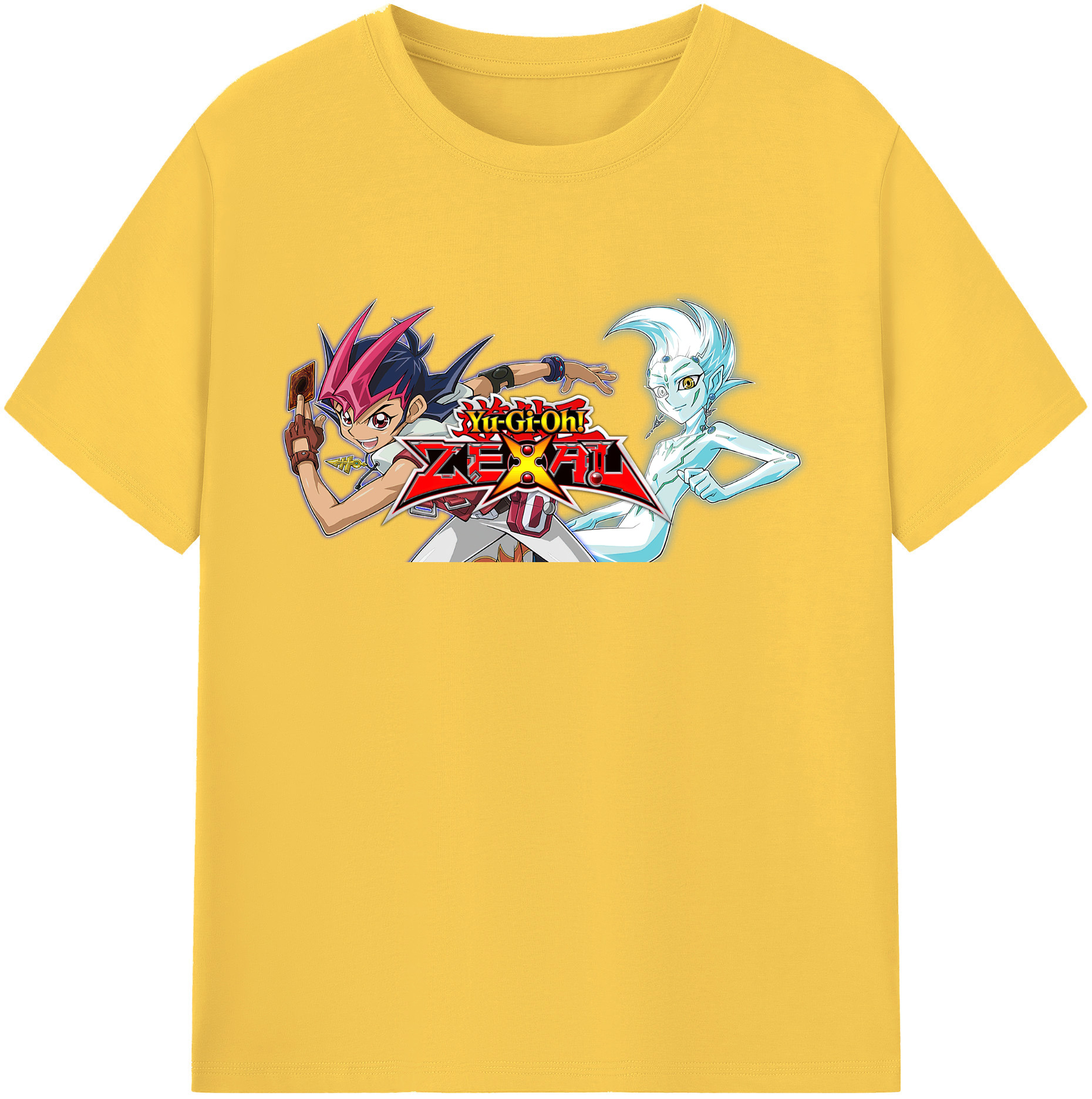 （画像用） 遊☆戯☆王 Yu-Gi-Oh! 綿100％半袖Tシャツ（フロントプリント）