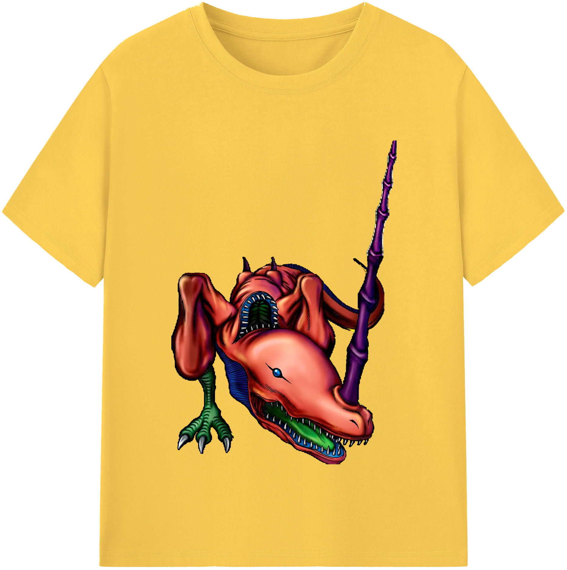 （画像用） 遊☆戯☆王 Yu-Gi-Oh! 綿100％半袖Tシャツ（フロントプリント）