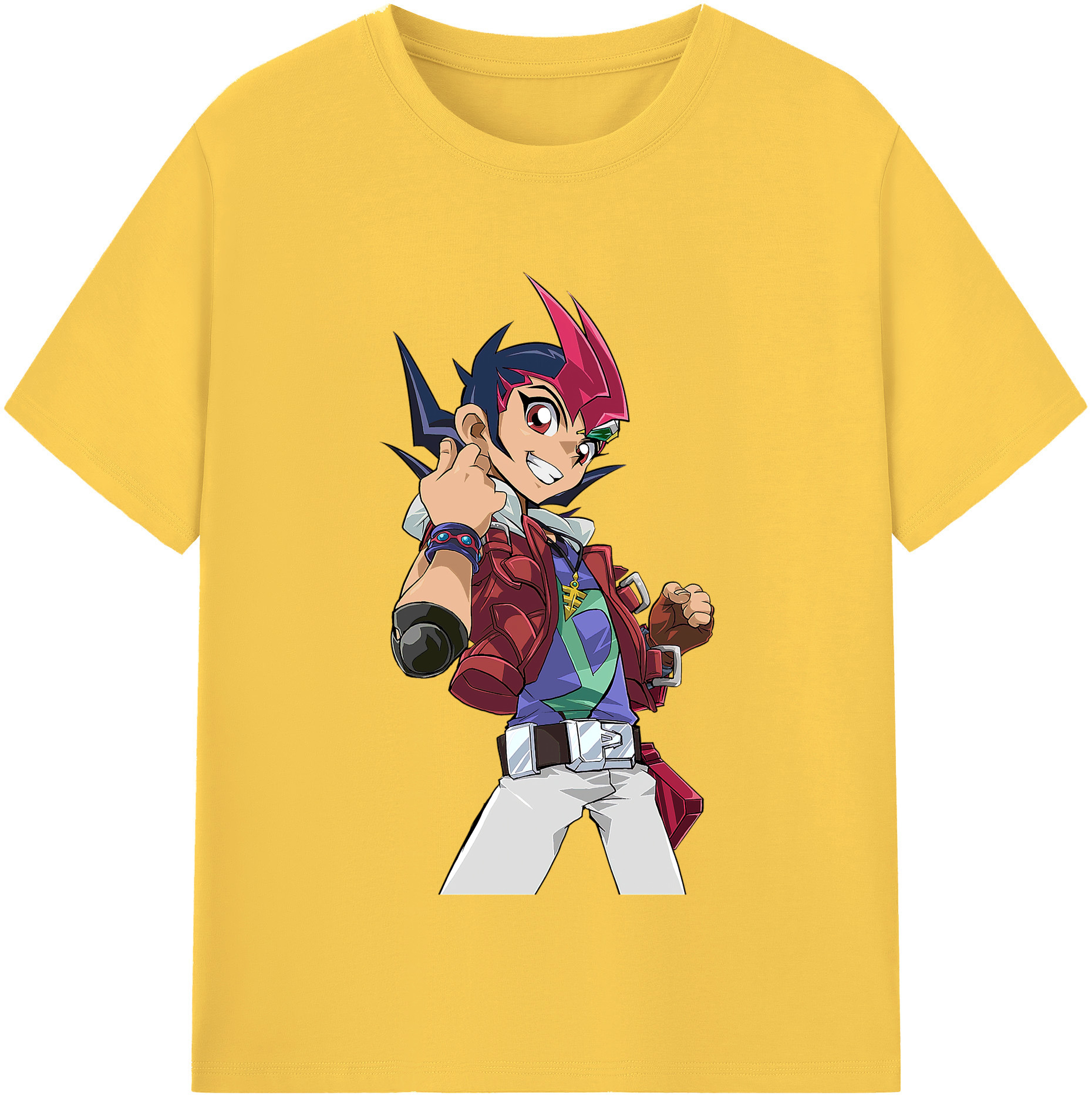 （画像用） 遊☆戯☆王 Yu-Gi-Oh! 綿100％半袖Tシャツ（フロントプリント）