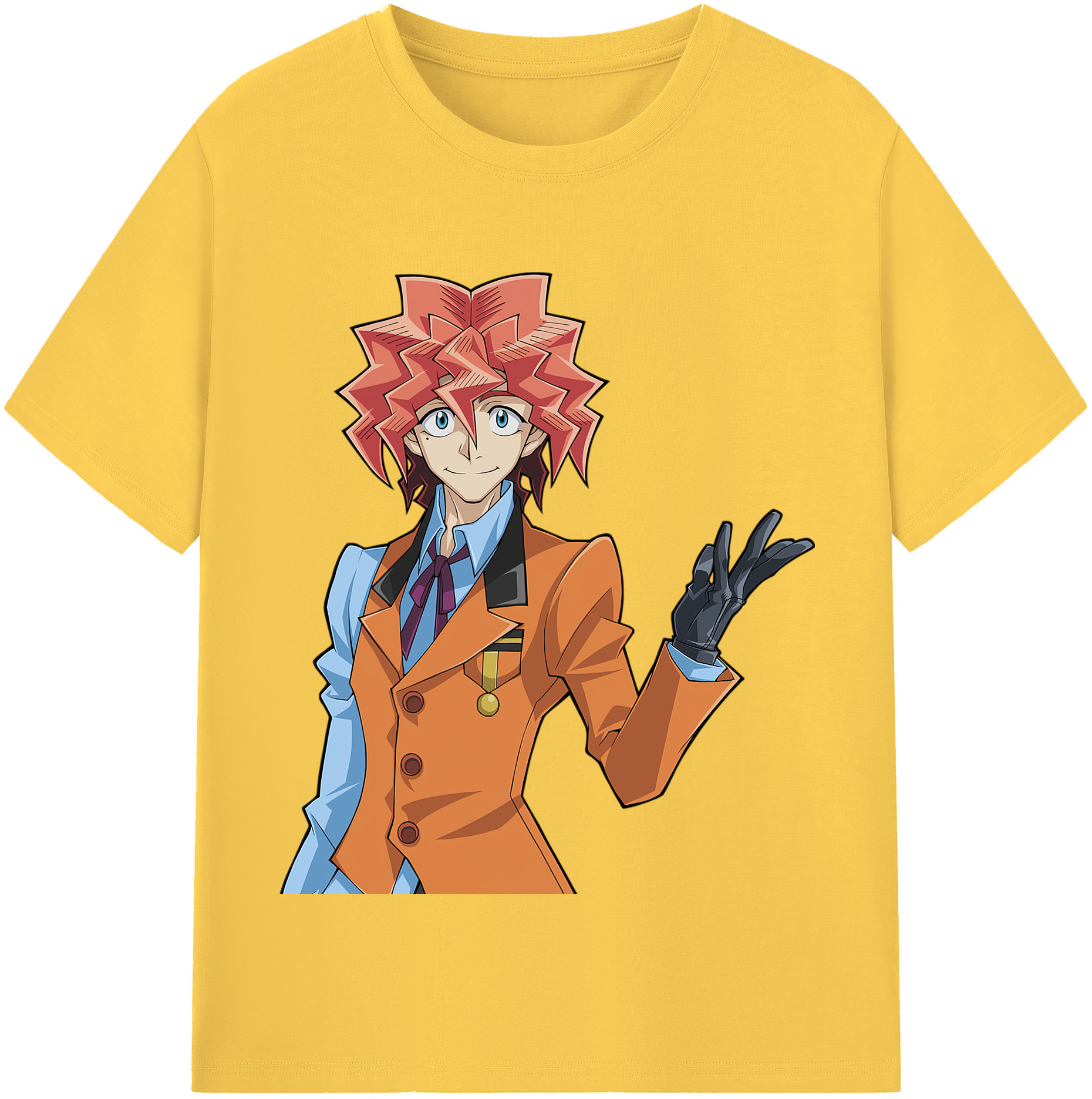 （画像用） 遊☆戯☆王 Yu-Gi-Oh! 綿100％半袖Tシャツ（フロントプリント）