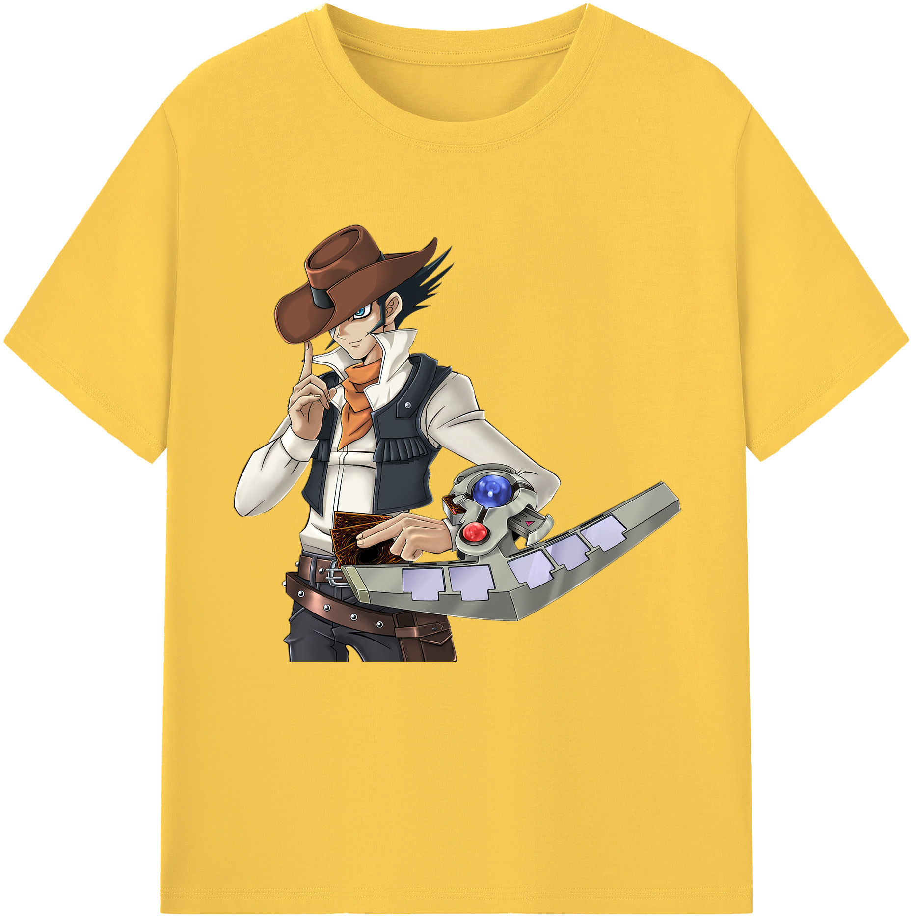 （画像用） 遊☆戯☆王 Yu-Gi-Oh! 綿100％半袖Tシャツ（フロントプリント）