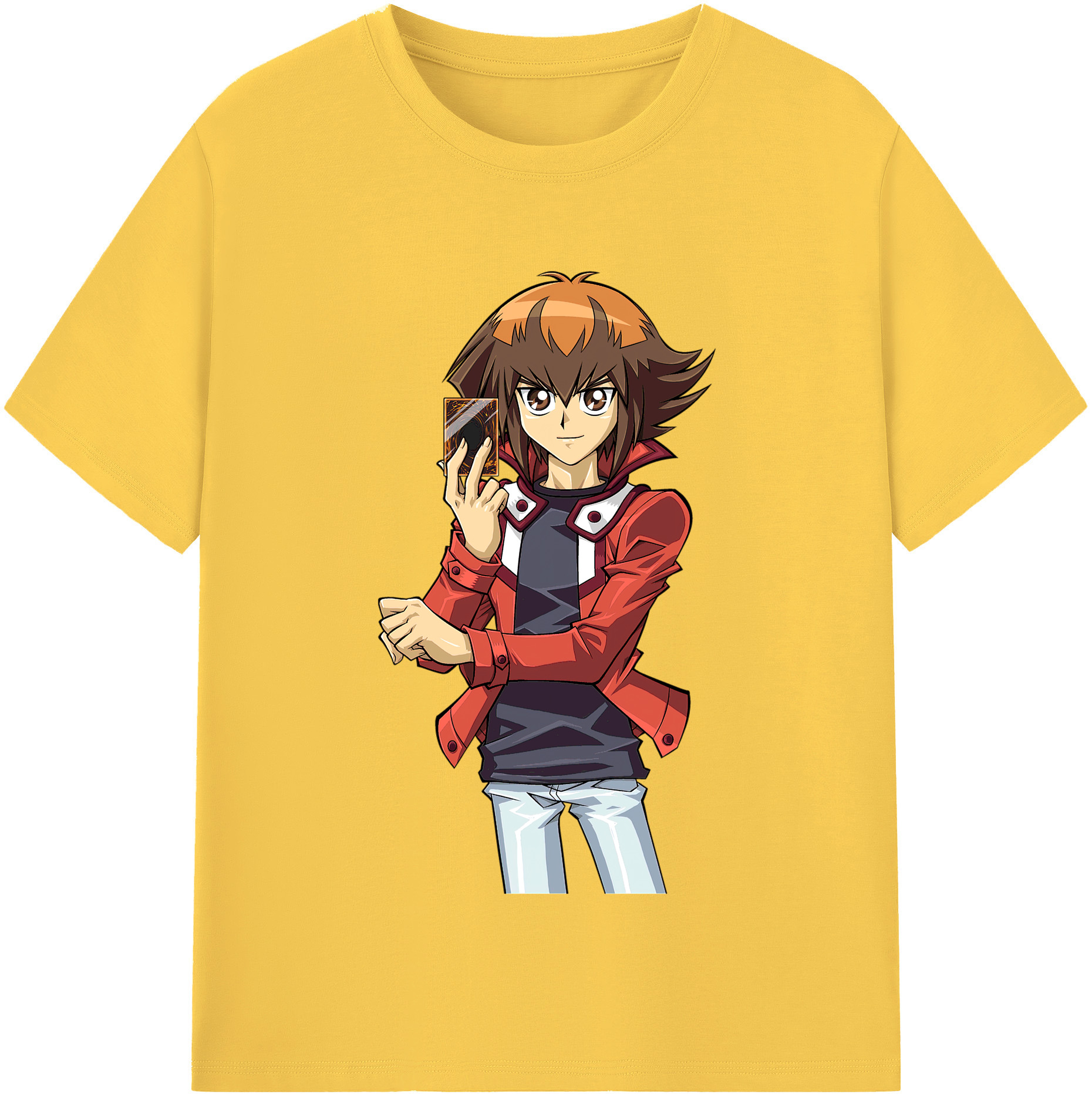 （画像用） 遊☆戯☆王 Yu-Gi-Oh! 綿100％半袖Tシャツ（フロントプリント）