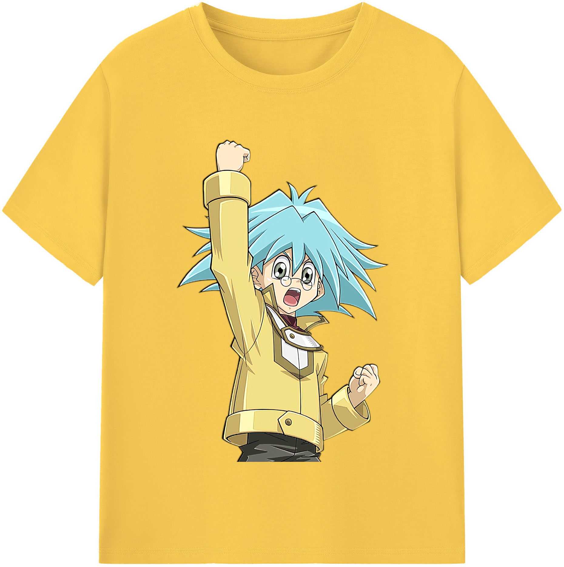 （画像用） 遊☆戯☆王 Yu-Gi-Oh! 綿100％半袖Tシャツ（フロントプリント）