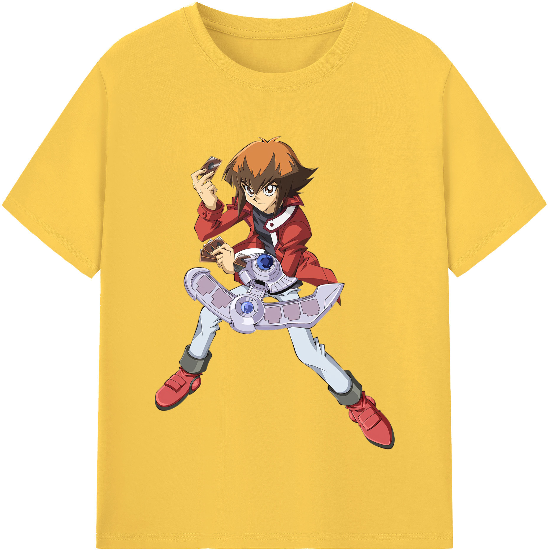 （画像用） 遊☆戯☆王 Yu-Gi-Oh! 綿100％半袖Tシャツ（フロントプリント）