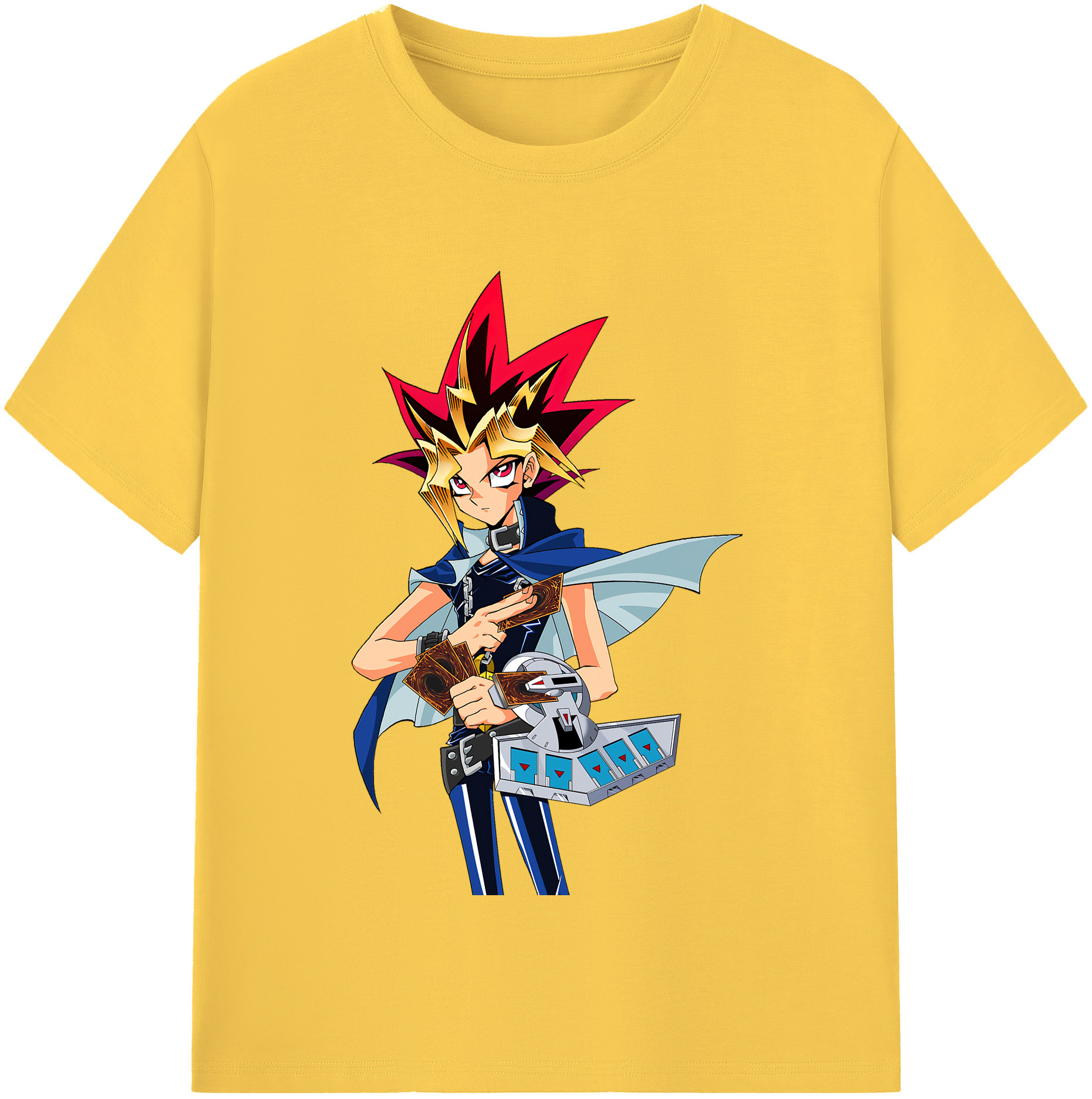 （画像用） 遊☆戯☆王 Yu-Gi-Oh! 綿100％半袖Tシャツ（フロントプリント）