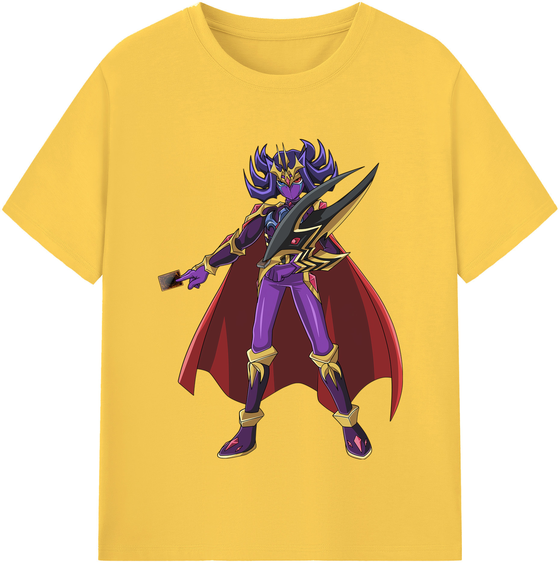 （画像用） 遊☆戯☆王 Yu-Gi-Oh! 綿100％半袖Tシャツ（フロントプリント）
