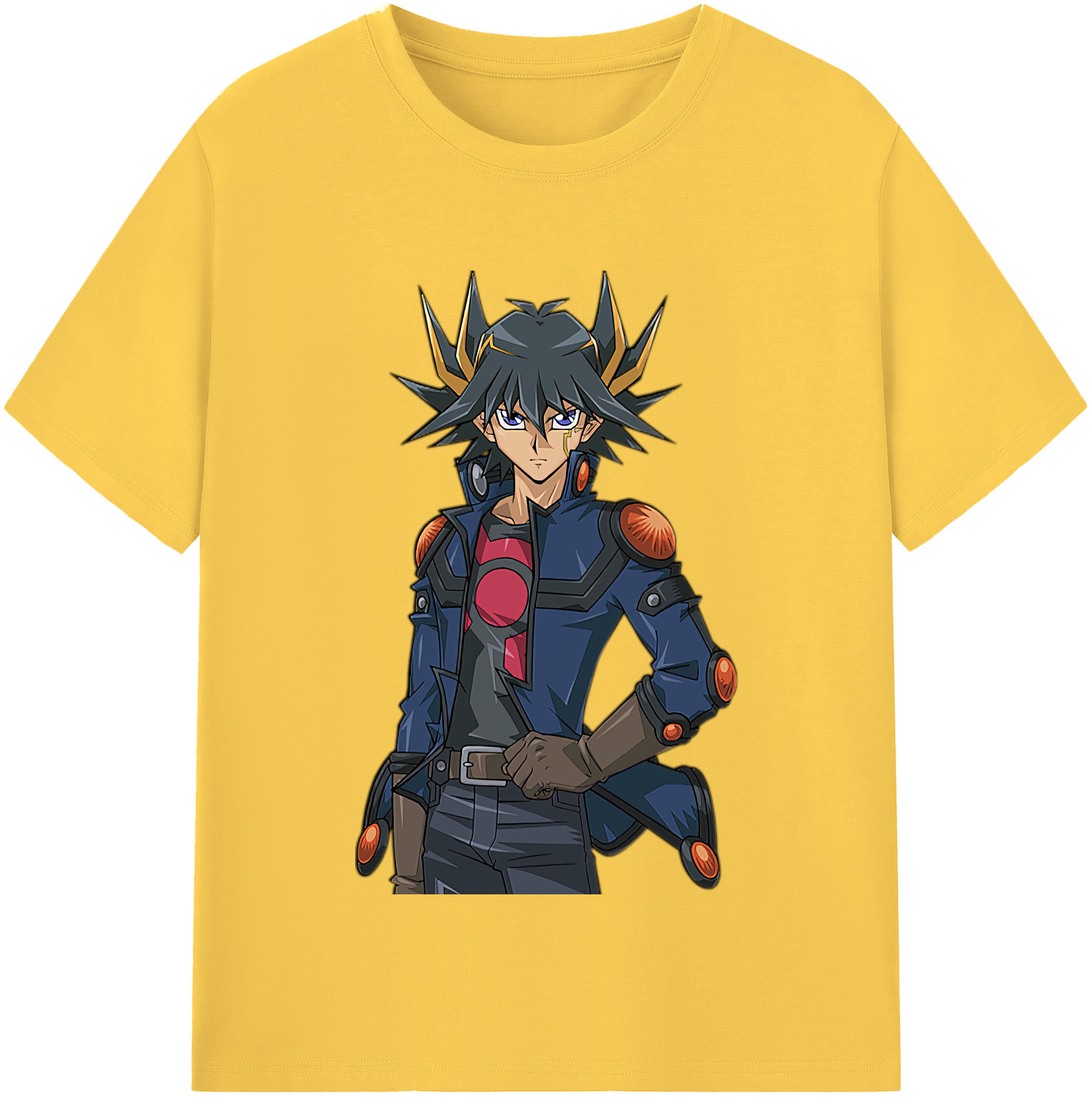 （画像用） 遊☆戯☆王 Yu-Gi-Oh! 綿100％半袖Tシャツ（フロントプリント）