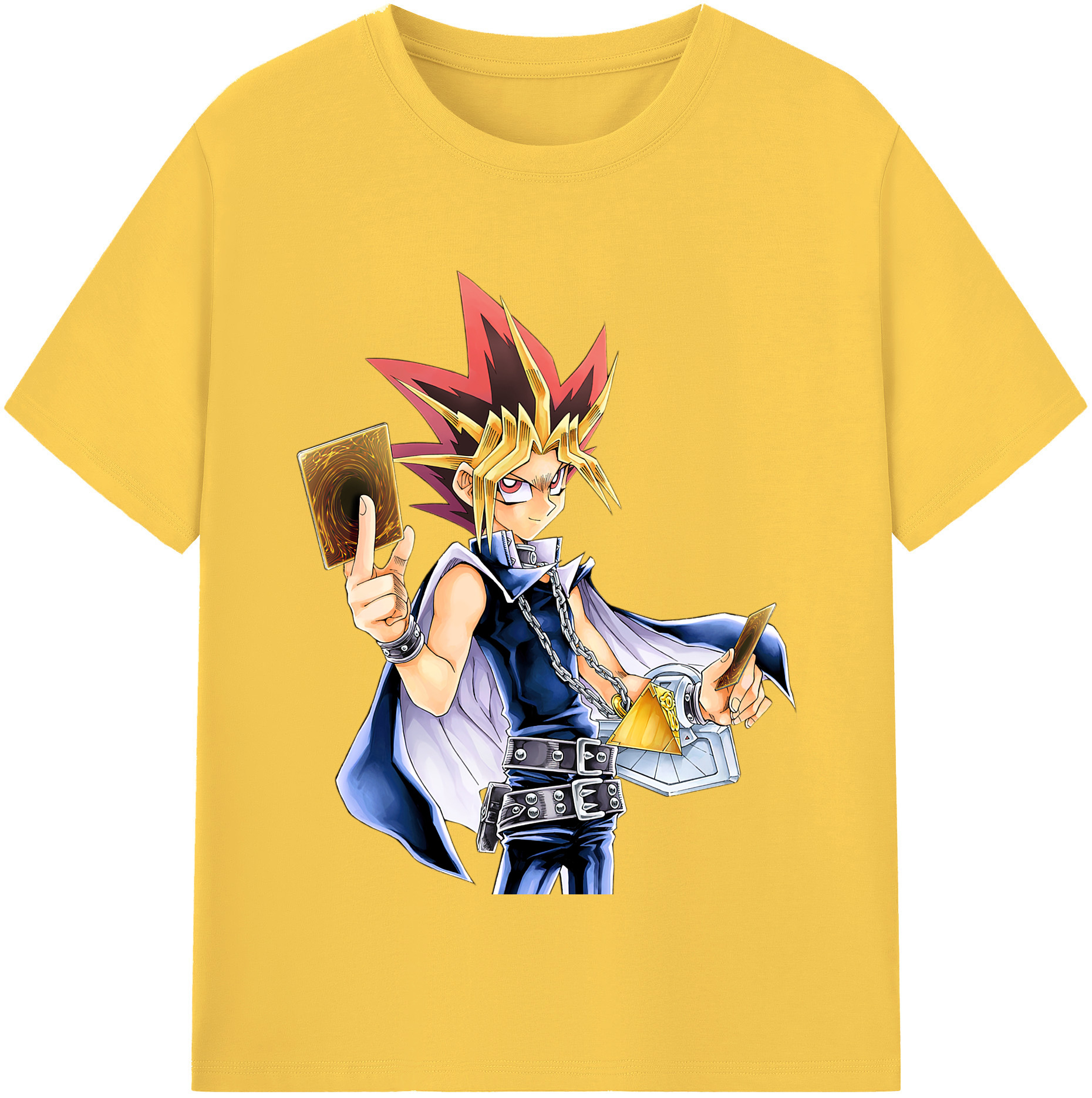 （画像用） 遊☆戯☆王 Yu-Gi-Oh! 綿100％半袖Tシャツ（フロントプリント）
