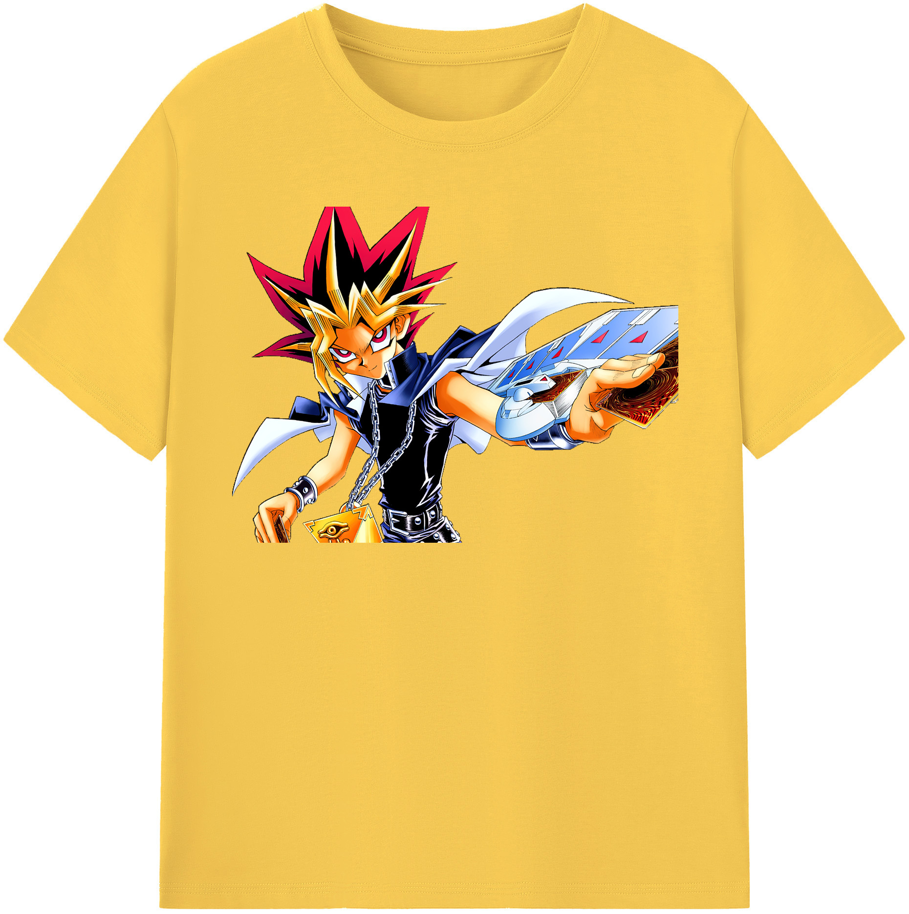 （画像用） 遊☆戯☆王 Yu-Gi-Oh! 綿100％半袖Tシャツ（フロントプリント）