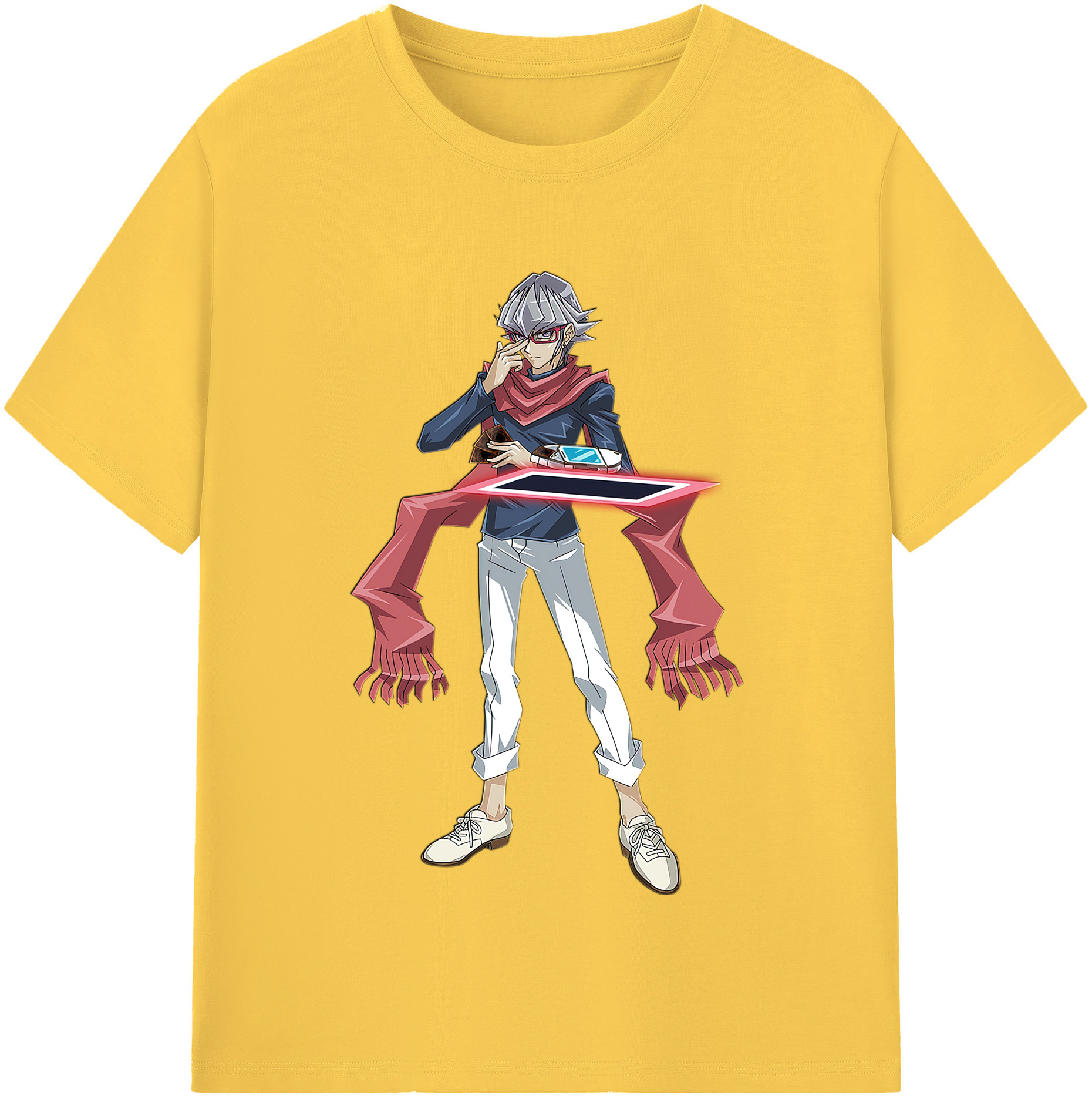 （画像用） 遊☆戯☆王 Yu-Gi-Oh! 綿100％半袖Tシャツ（フロントプリント）