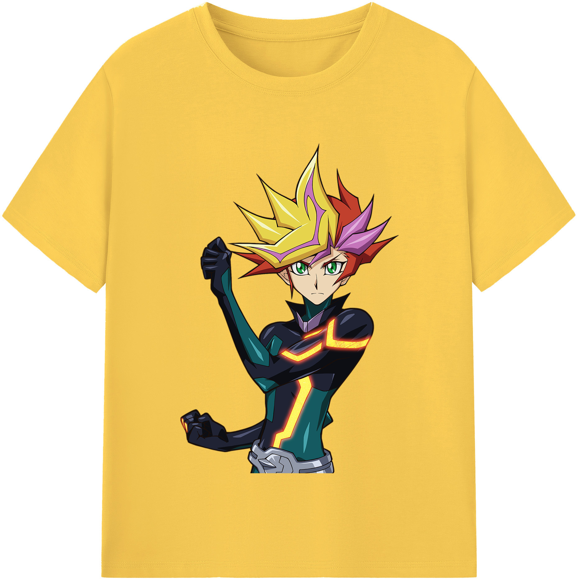 （画像用） 遊☆戯☆王 Yu-Gi-Oh! 綿100％半袖Tシャツ（フロントプリント）