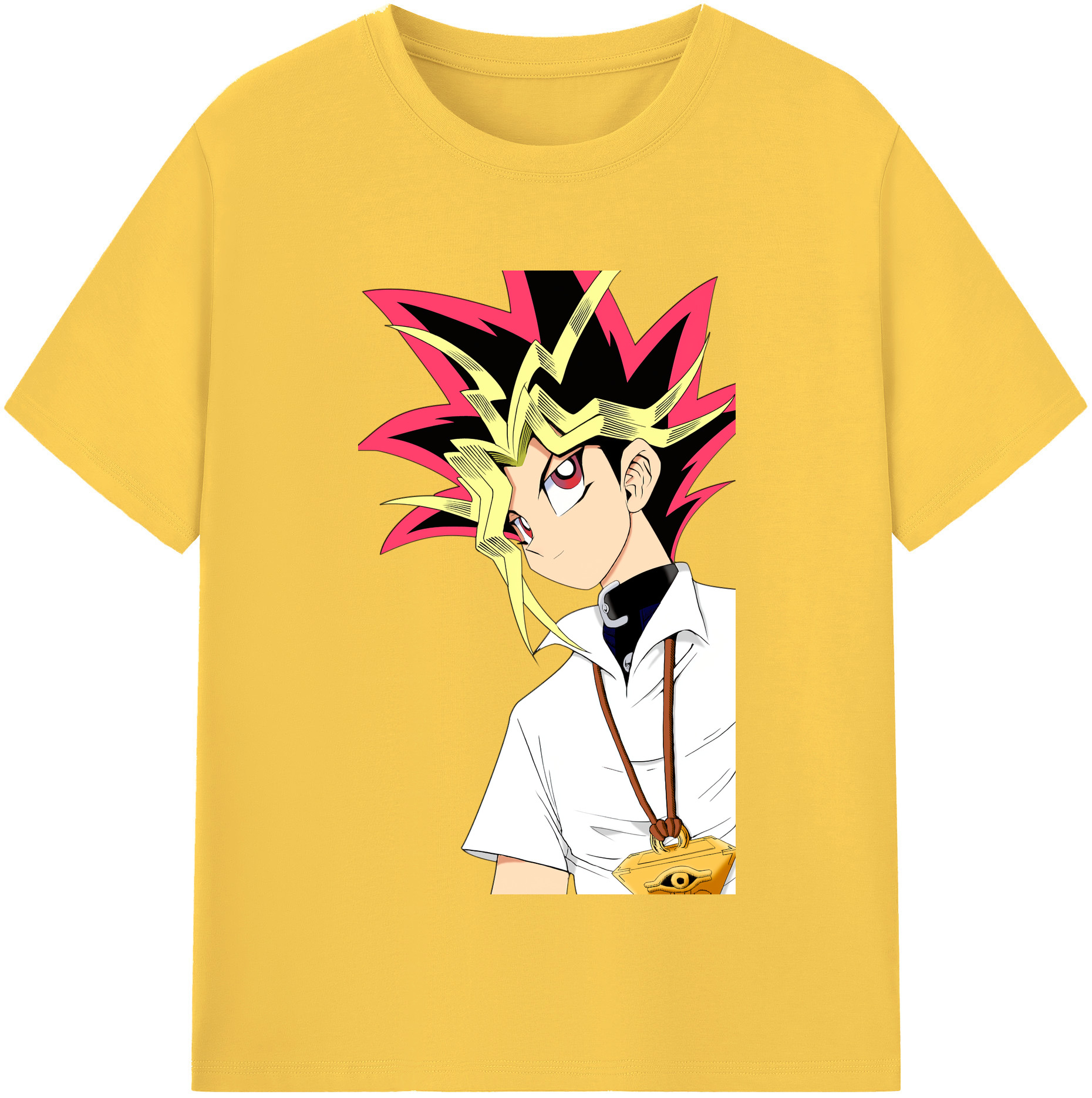 （画像用） 遊☆戯☆王 Yu-Gi-Oh! 綿100％半袖Tシャツ（フロントプリント）