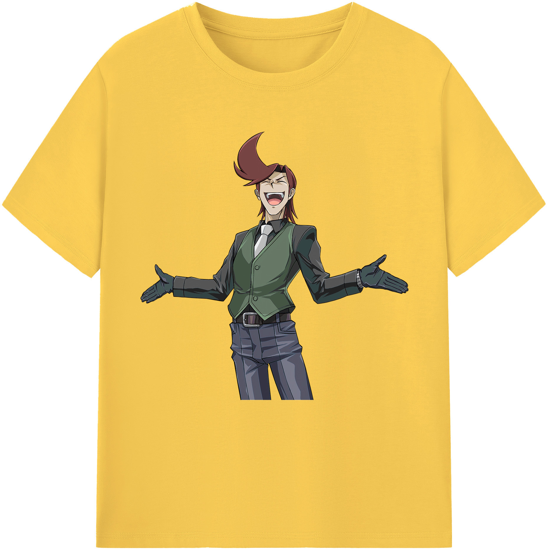 （画像用） 遊☆戯☆王 Yu-Gi-Oh! 綿100％半袖Tシャツ（フロントプリント）
