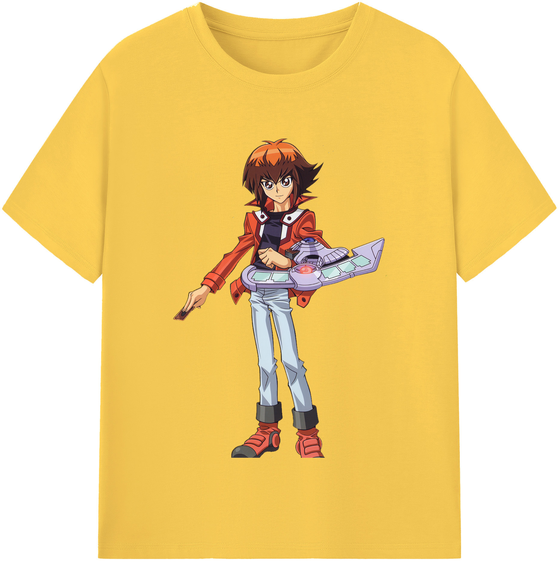 （画像用） 遊☆戯☆王 Yu-Gi-Oh! 綿100％半袖Tシャツ（フロントプリント）