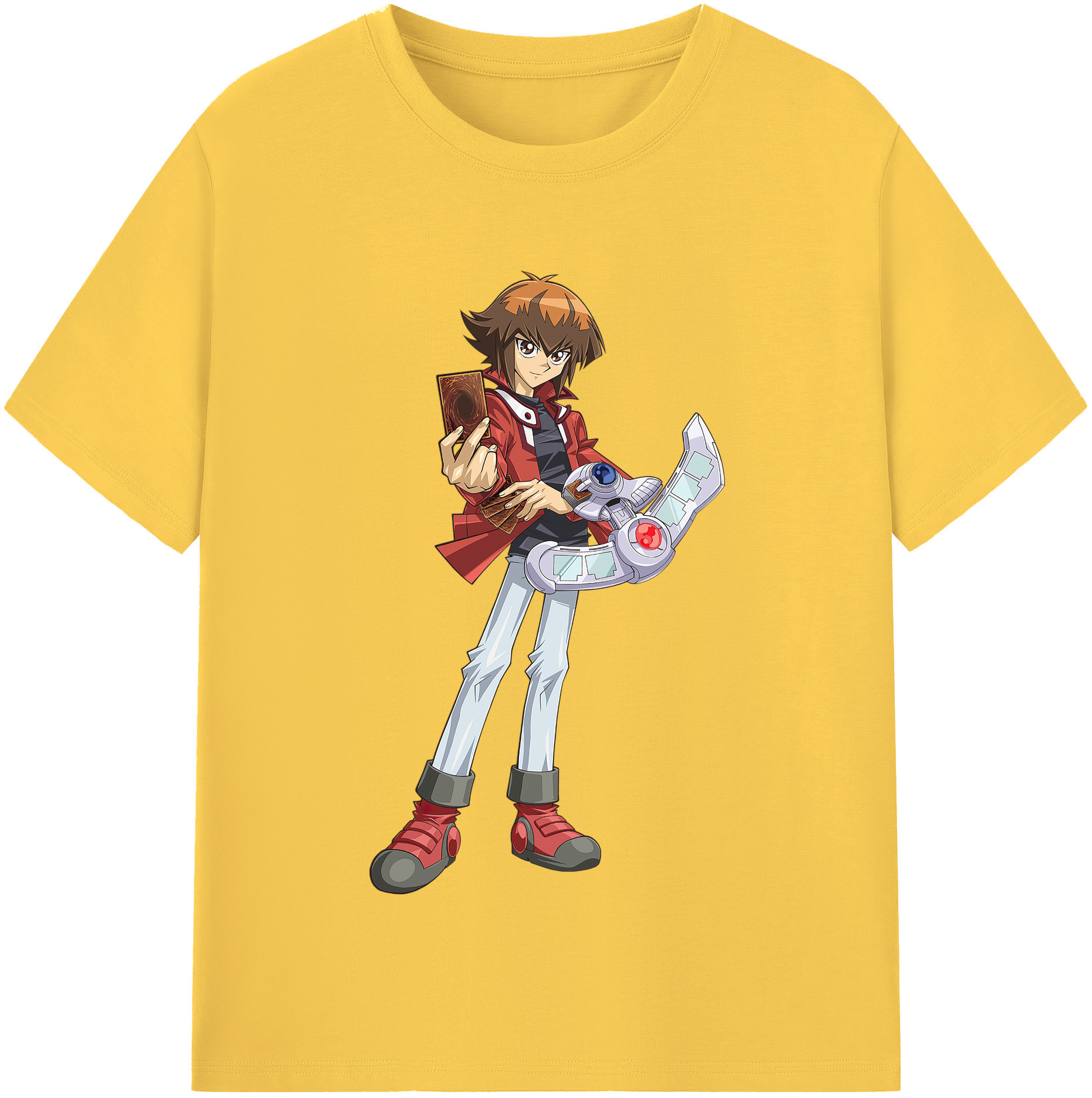 （画像用） 遊☆戯☆王 Yu-Gi-Oh! 綿100％半袖Tシャツ（フロントプリント）