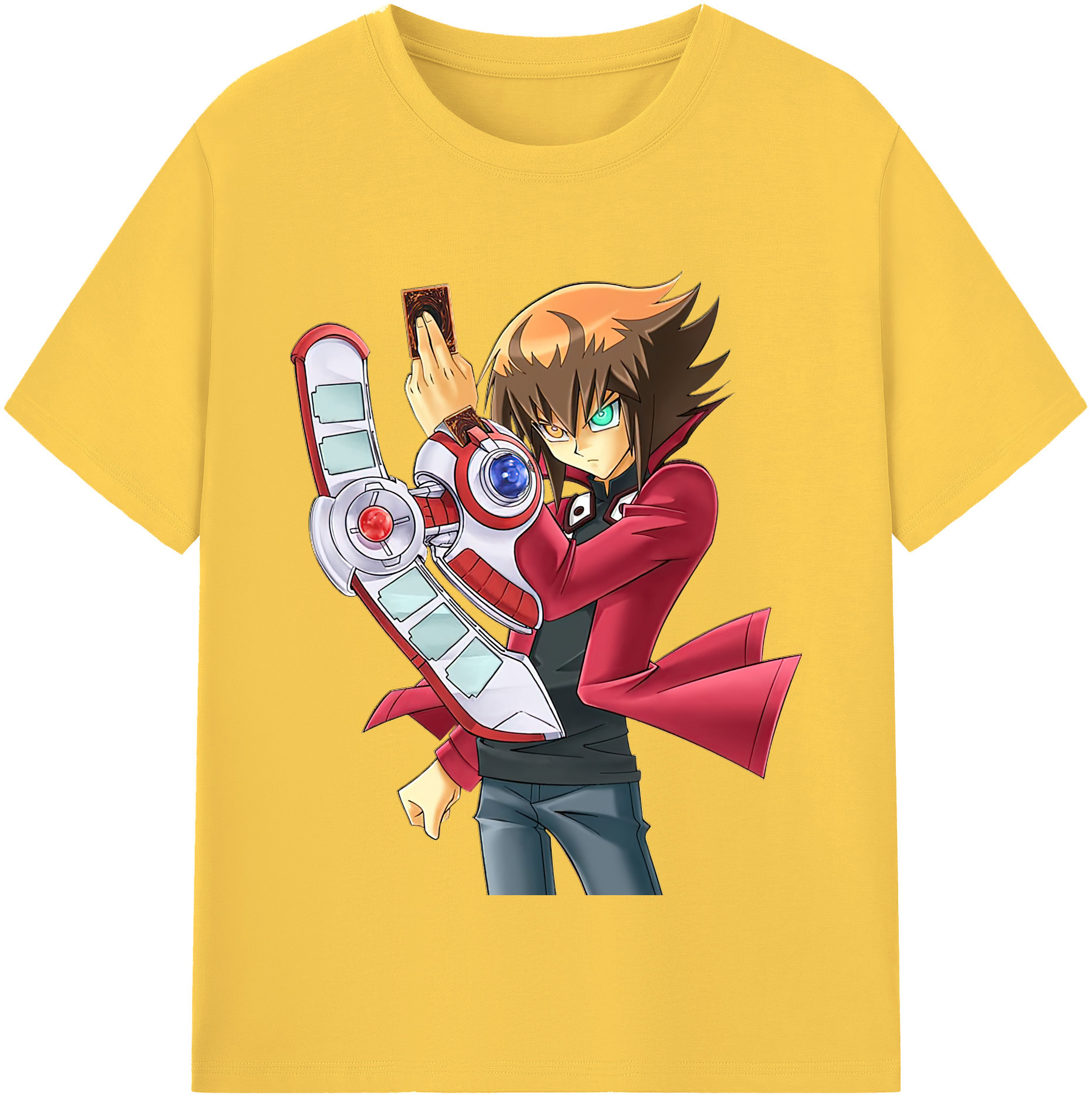 （画像用） 遊☆戯☆王 Yu-Gi-Oh! 綿100％半袖Tシャツ（フロントプリント）