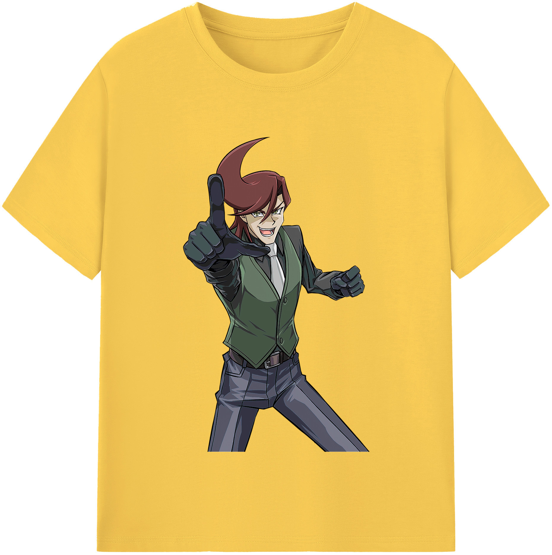 （画像用） 遊☆戯☆王 Yu-Gi-Oh! 綿100％半袖Tシャツ（フロントプリント）