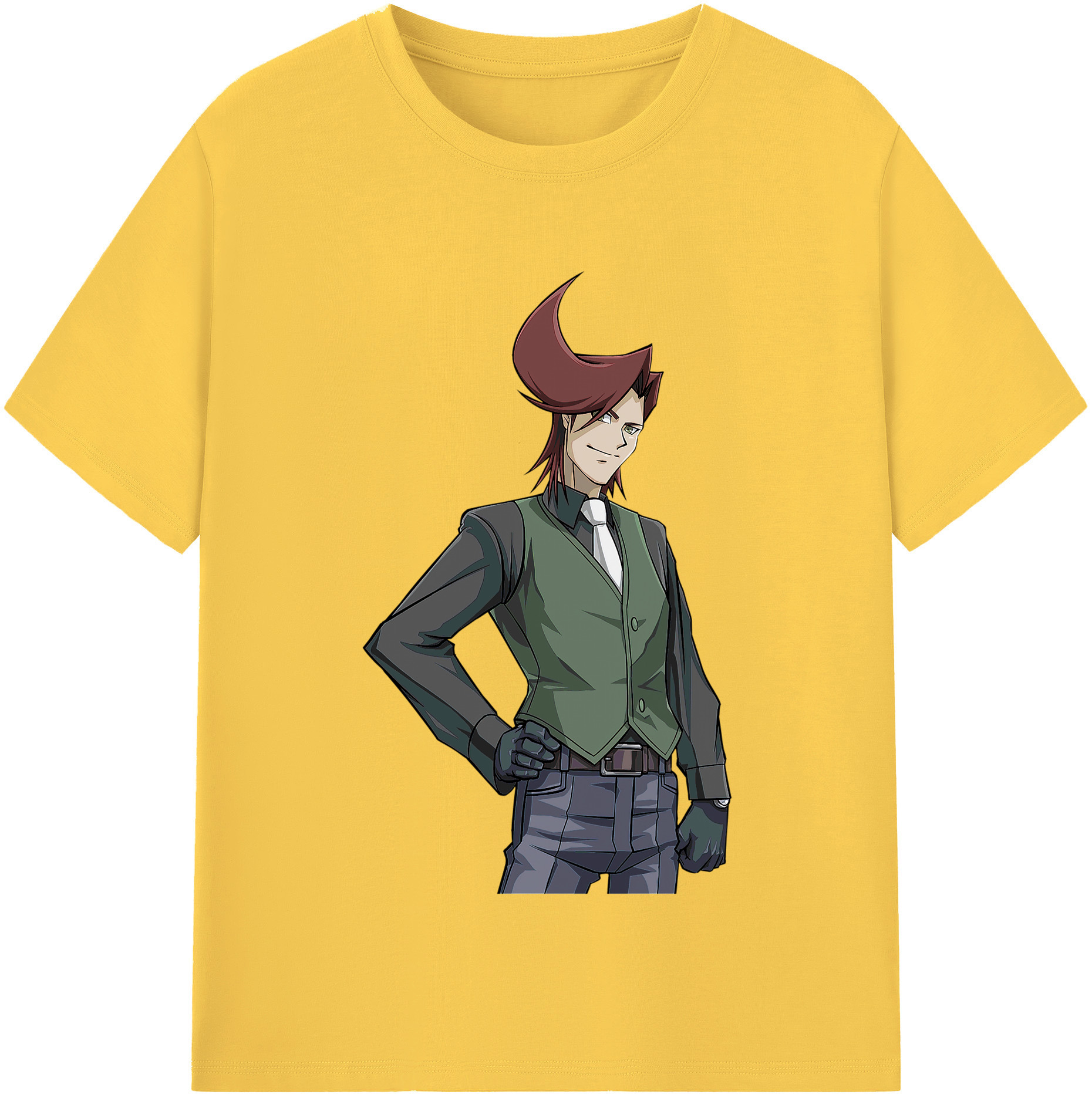 （画像用） 遊☆戯☆王 Yu-Gi-Oh! 綿100％半袖Tシャツ（フロントプリント）