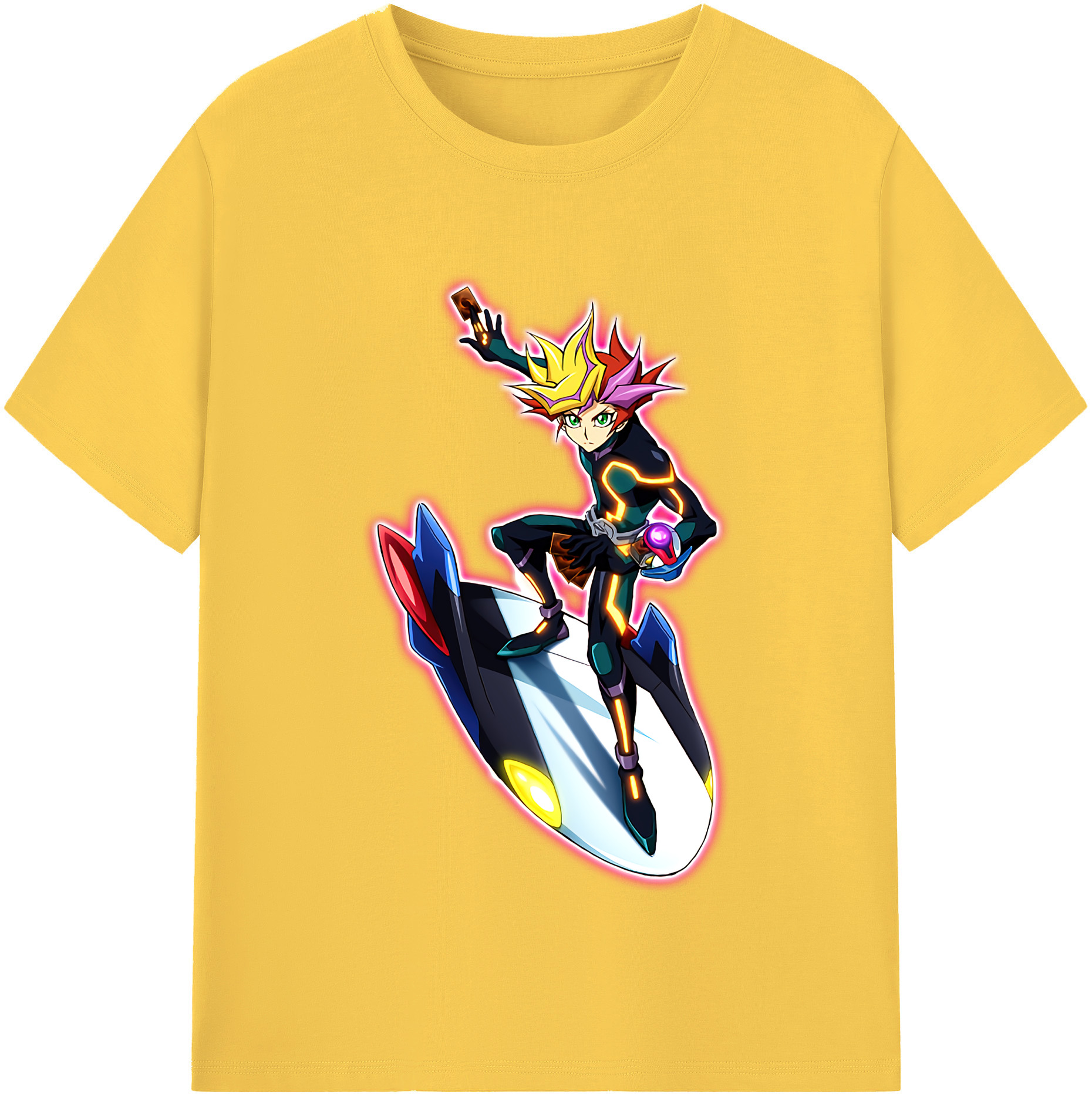 （画像用） 遊☆戯☆王 Yu-Gi-Oh! 綿100％半袖Tシャツ（フロントプリント）