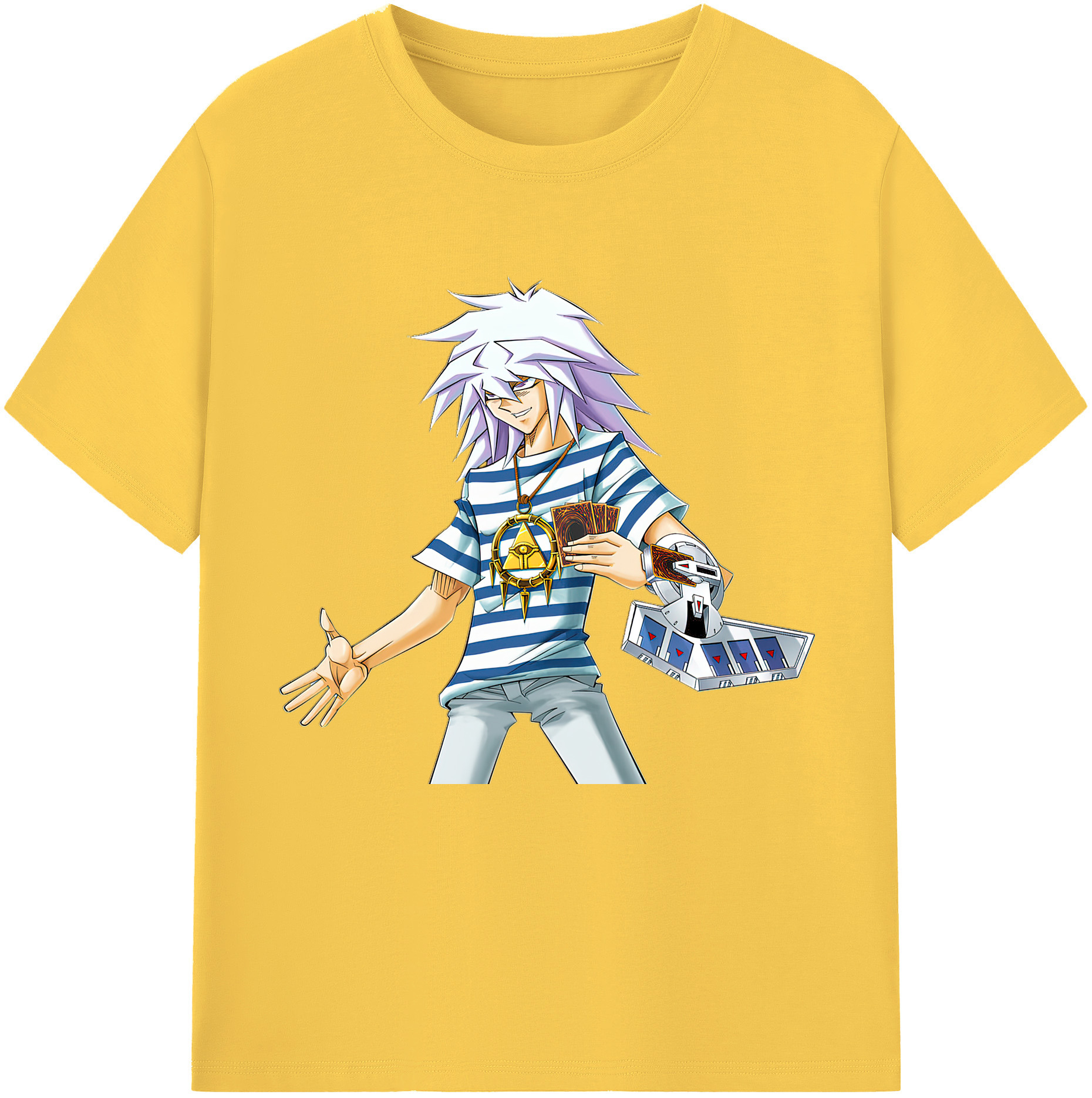 （画像用） 遊☆戯☆王 Yu-Gi-Oh! 綿100％半袖Tシャツ（フロントプリント）