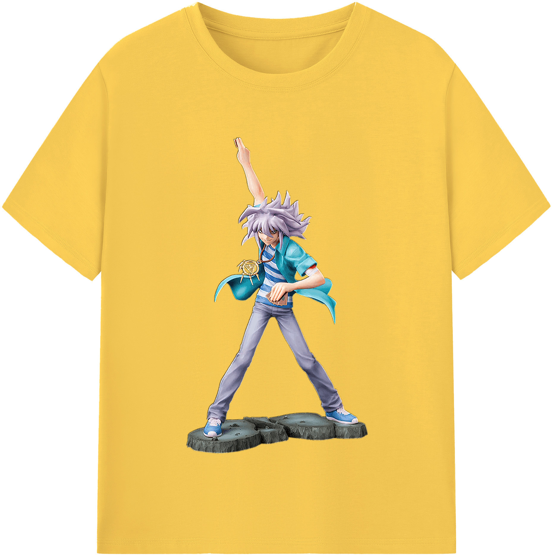 （画像用） 遊☆戯☆王 Yu-Gi-Oh! 綿100％半袖Tシャツ（フロントプリント）