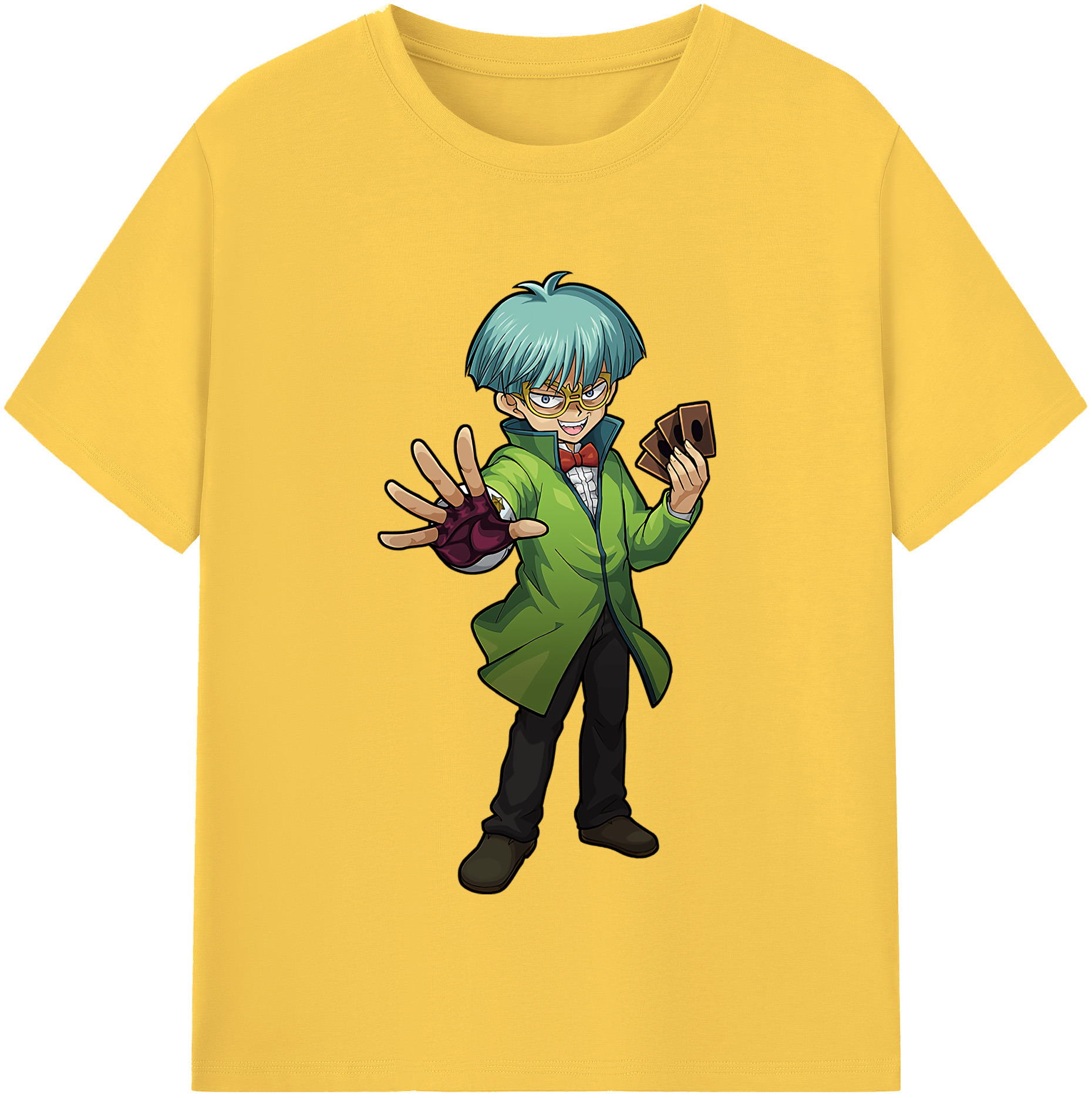 （画像用） 遊☆戯☆王 Yu-Gi-Oh! 綿100％半袖Tシャツ（フロントプリント）