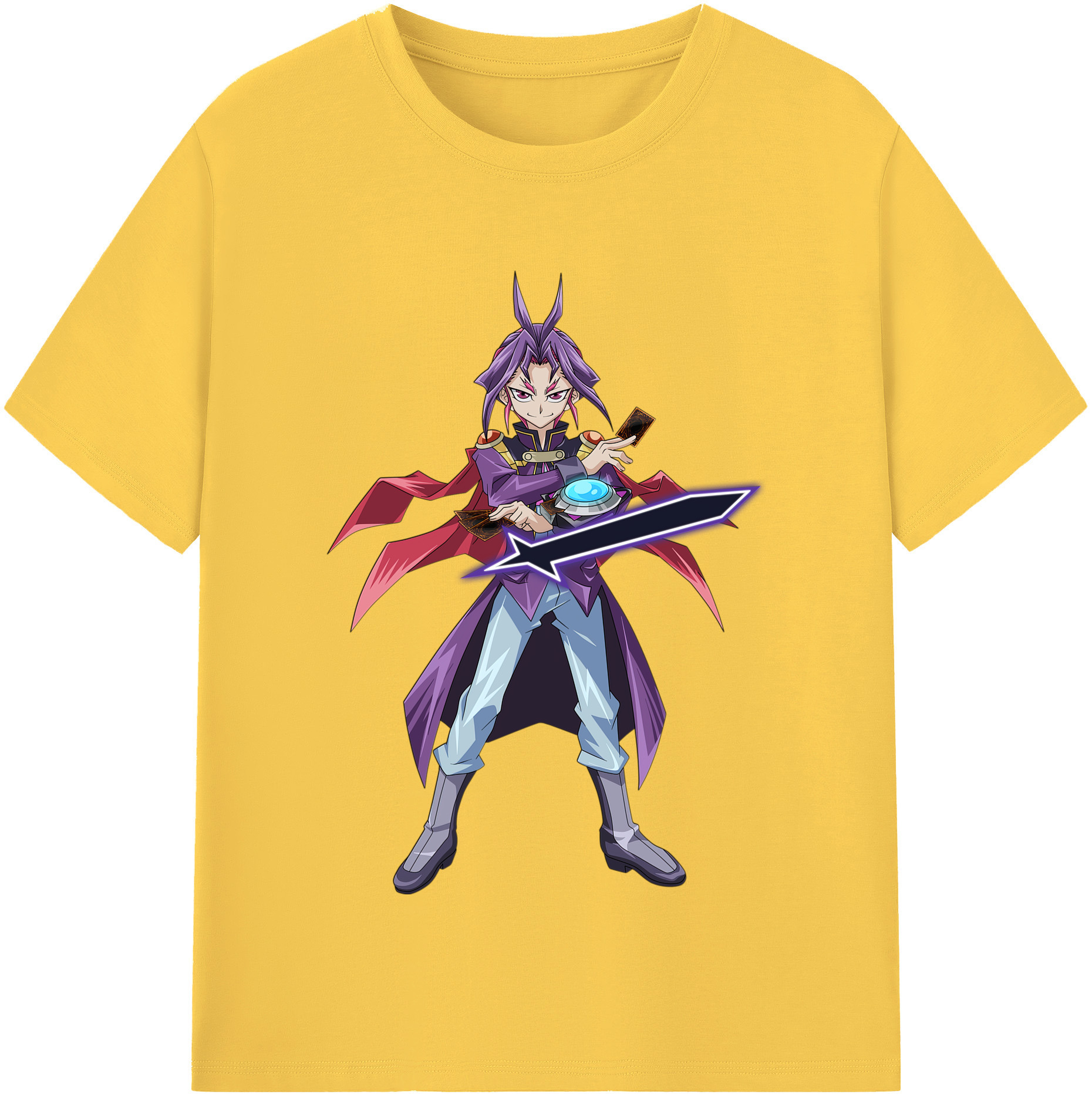 （画像用） 遊☆戯☆王 Yu-Gi-Oh! 綿100％半袖Tシャツ（フロントプリント）